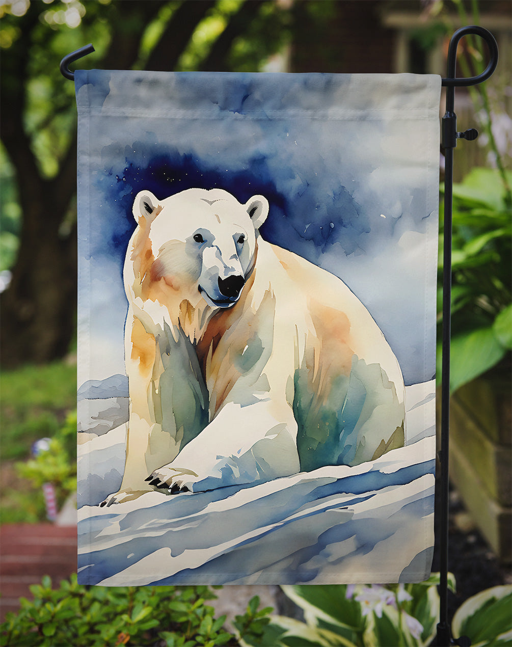 Polar Bear Garden Flag