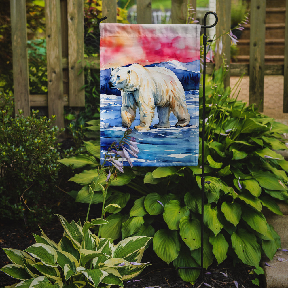 Caroline's Treasures Polar Bear Garden Flag – Outdoor Decorative Yard Flag