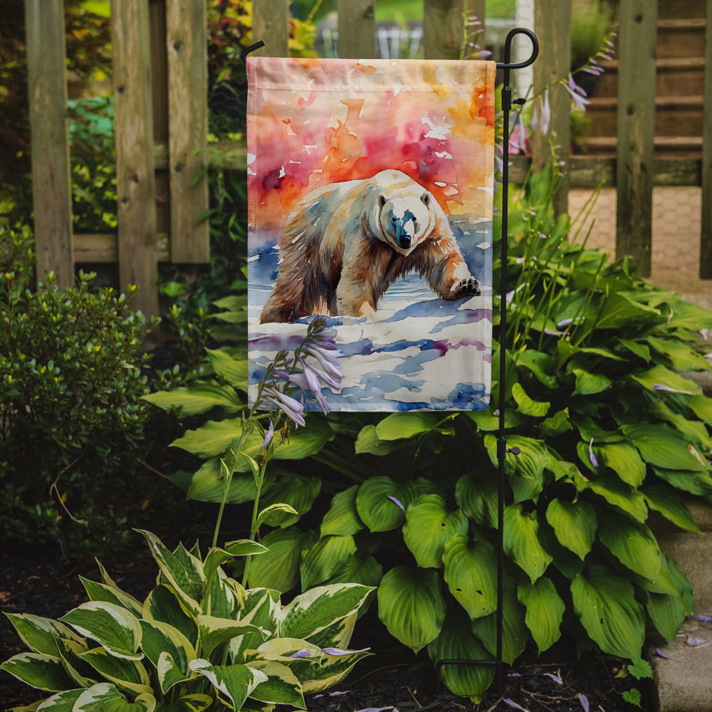 Caroline's Treasures Polar Bear Garden Flag – Outdoor Decorative Yard Flag