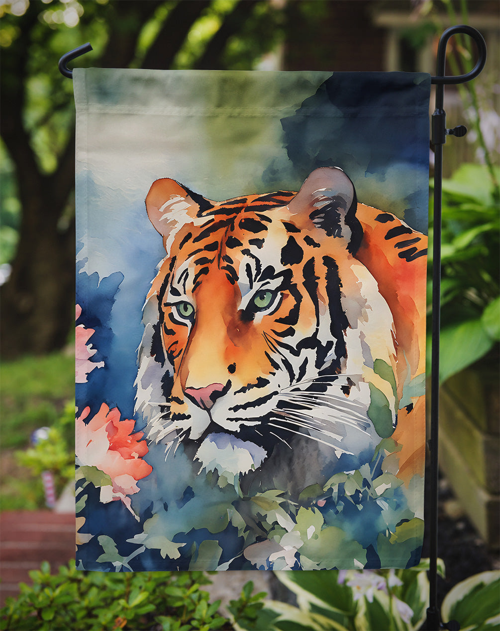 Tiger Garden Flag