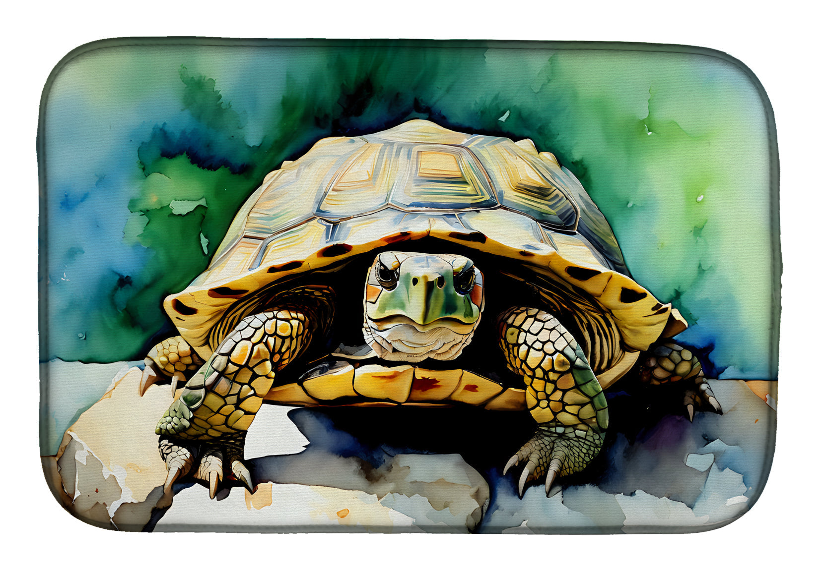 Caroline's Treasures Turtles Tortoises Dish Drying Mat