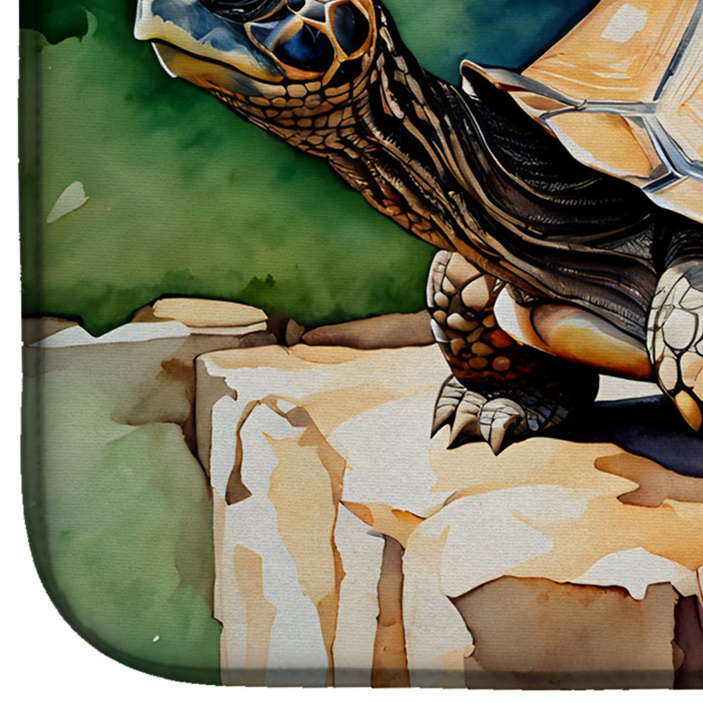 Caroline's Treasures Turtles Tortoises Dish Drying Mat