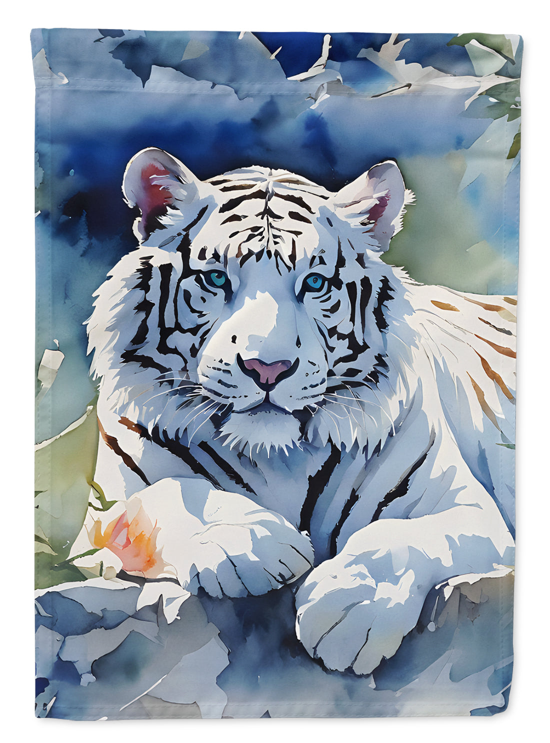 Buy this White Tiger House Flag