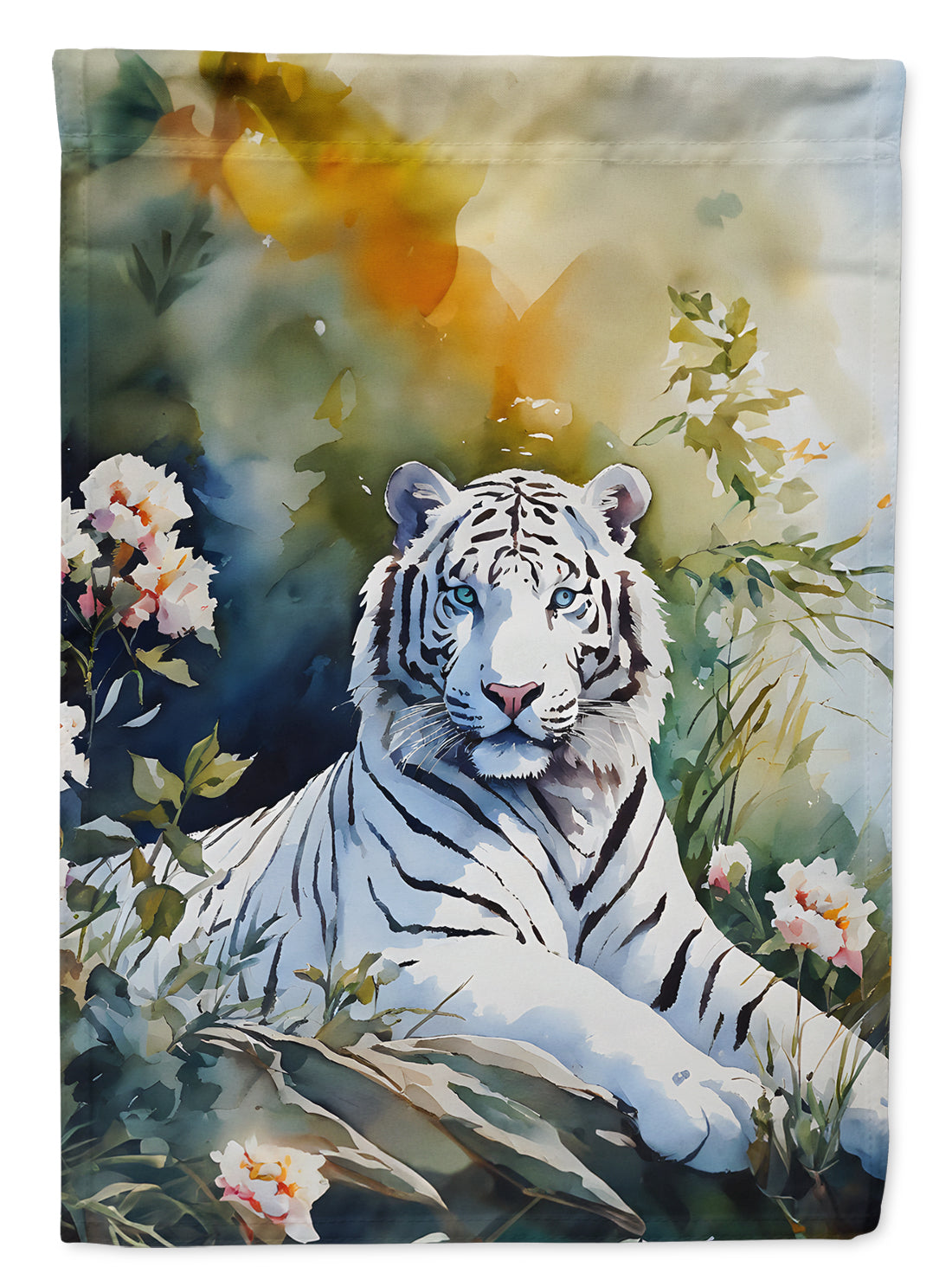 Buy this White Tiger House Flag