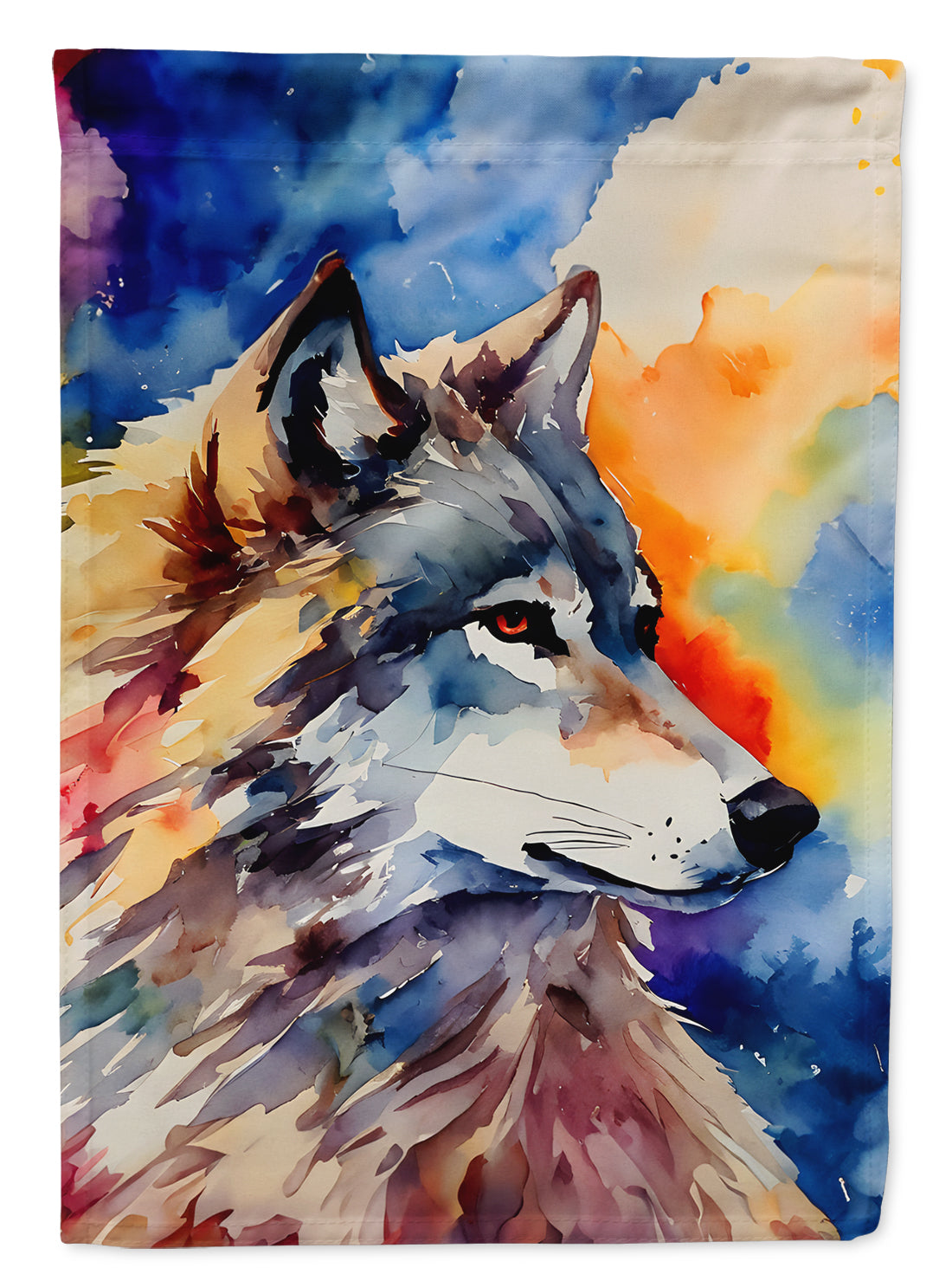 Buy this Wolves Wolf  House Flag