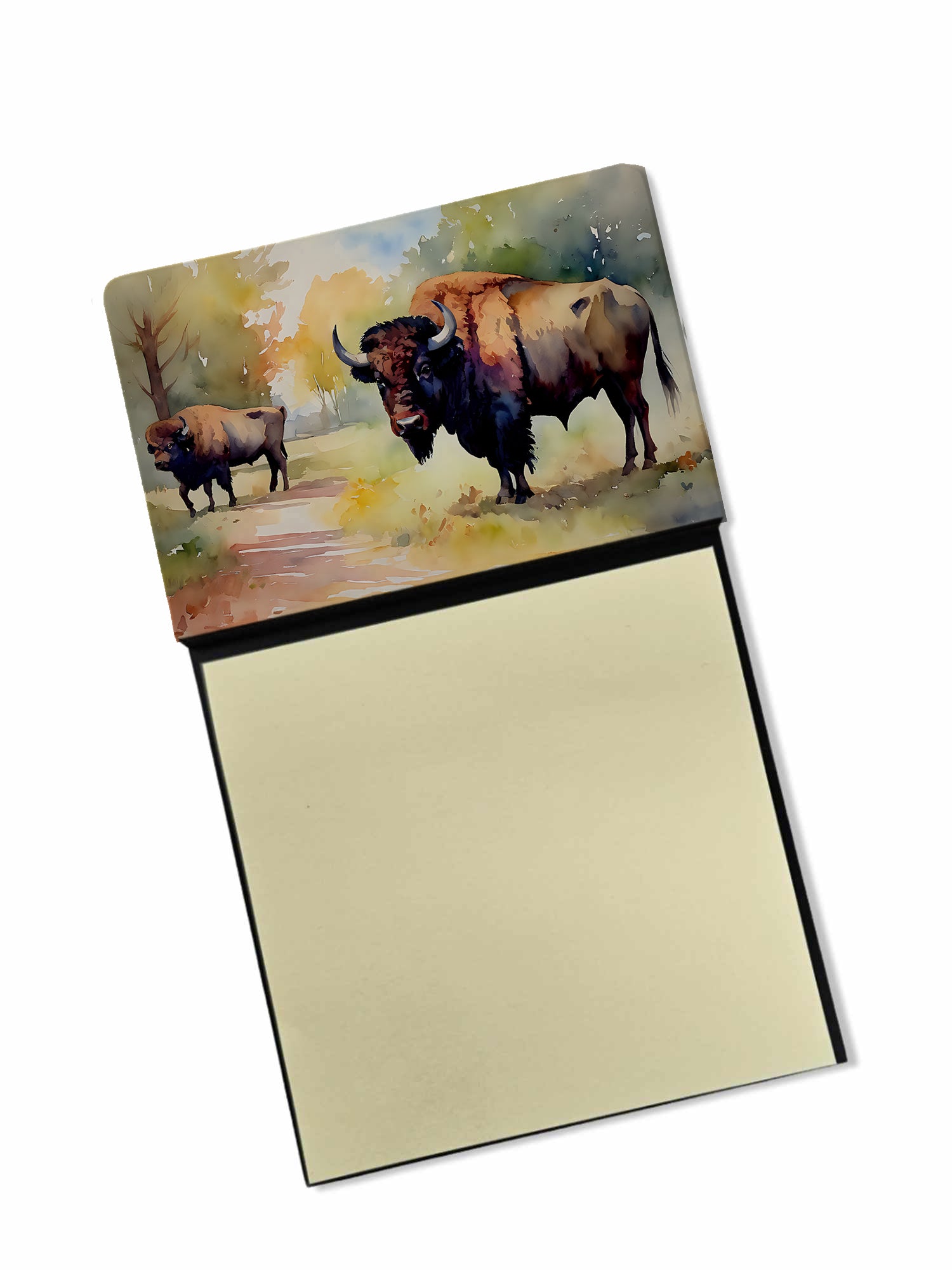 Buy this Wood Bison Sticky Note Holder
