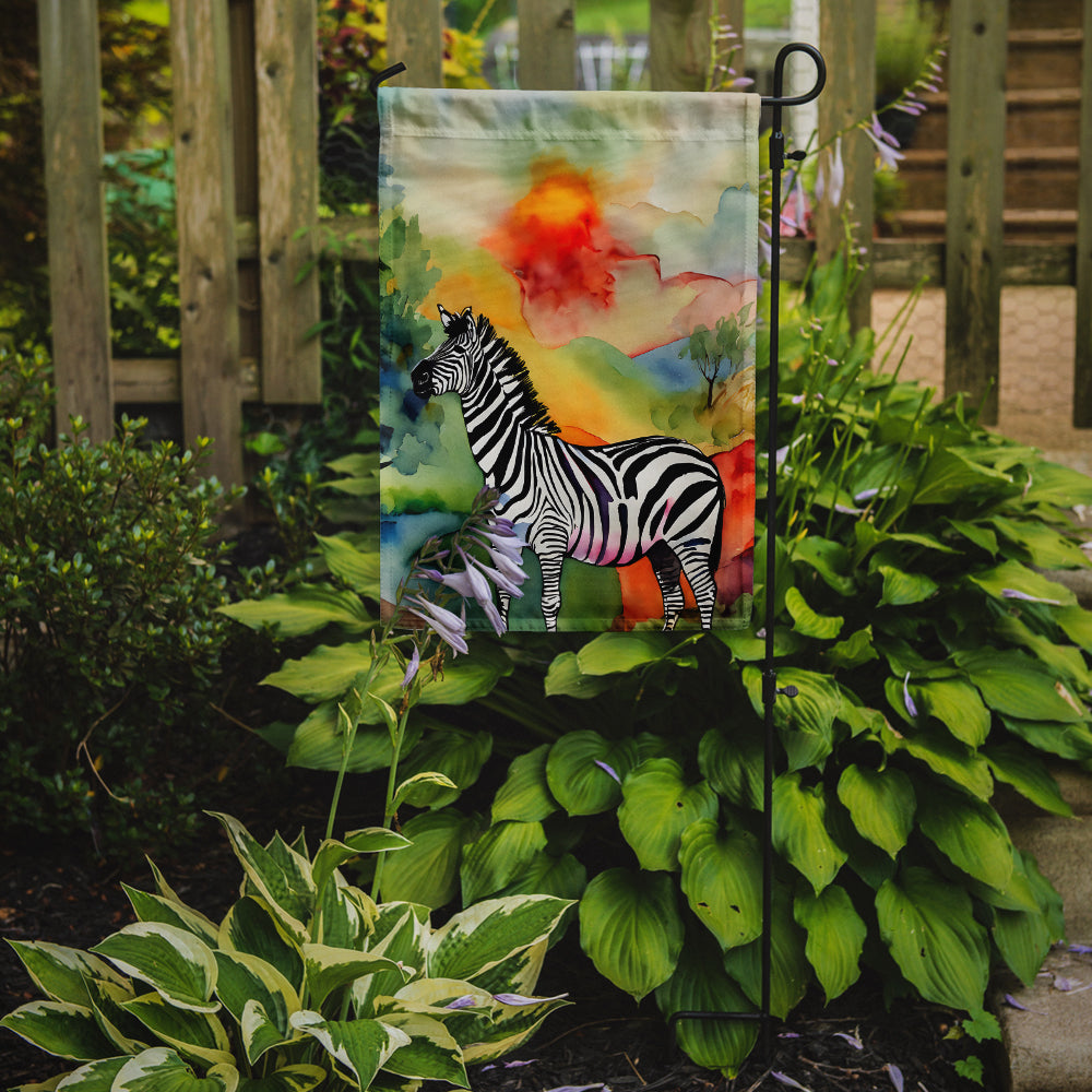 Caroline's Treasures Zebra Garden Flag – Outdoor Decorative Yard Flag