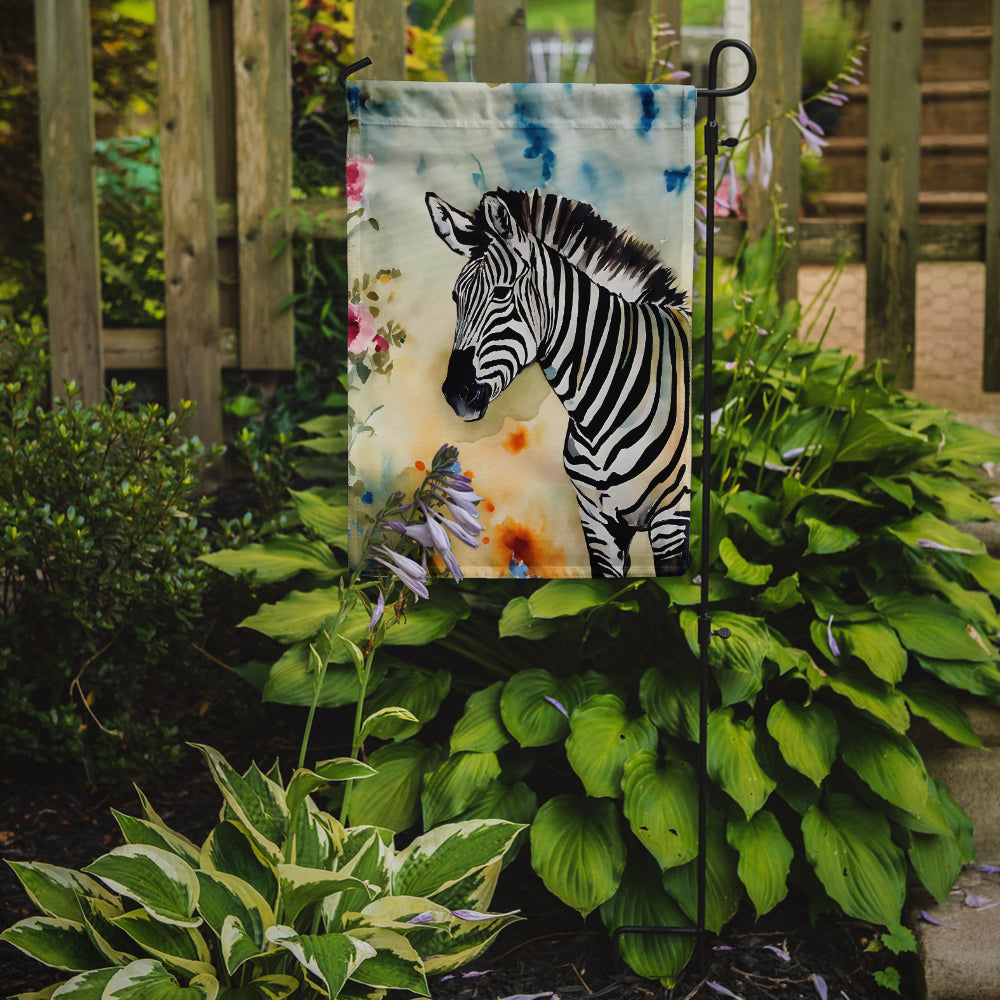 Caroline's Treasures Zebra Garden Flag – Outdoor Decorative Yard Flag