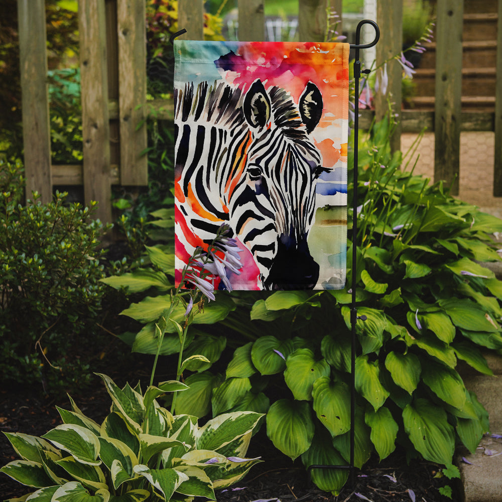 Caroline's Treasures Zebra Garden Flag – Outdoor Decorative Yard Flag