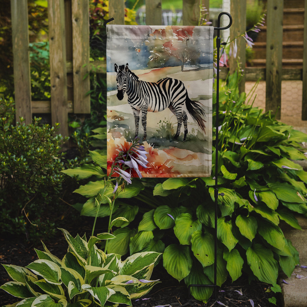Caroline's Treasures Zebra Garden Flag – Outdoor Decorative Yard Flag