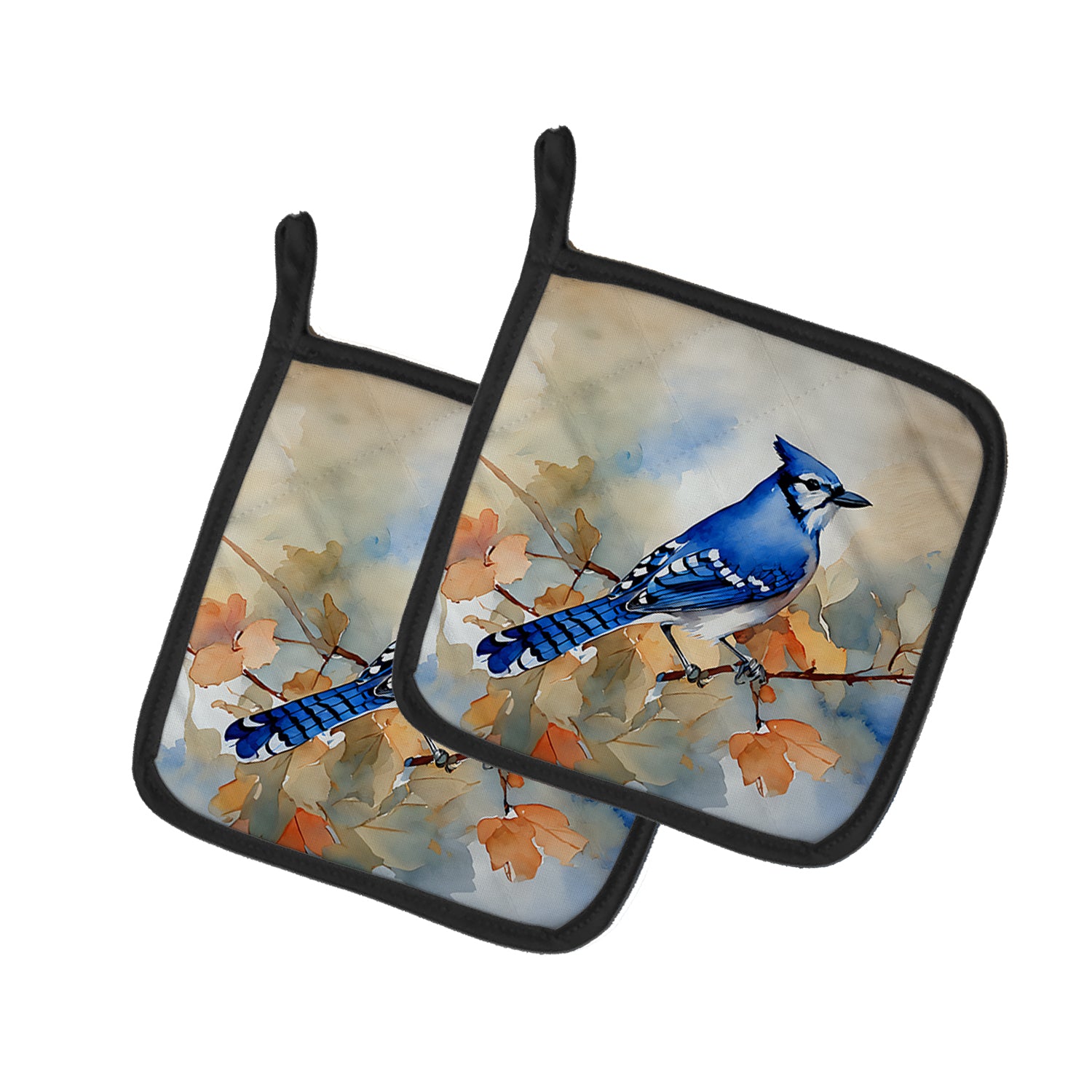 Buy this Blue Jay Pair of Pot Holders
