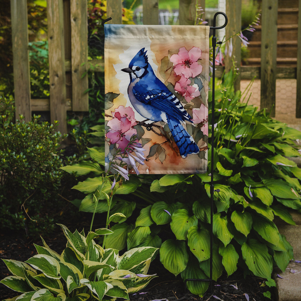 Caroline's Treasures Blue Jay Garden Flag – Outdoor Decorative Yard Flag