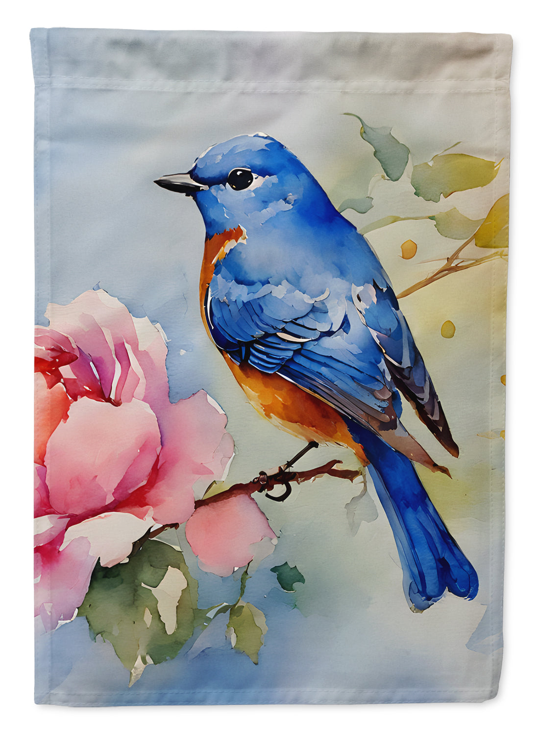 Caroline's Treasures Bluebird House Flag