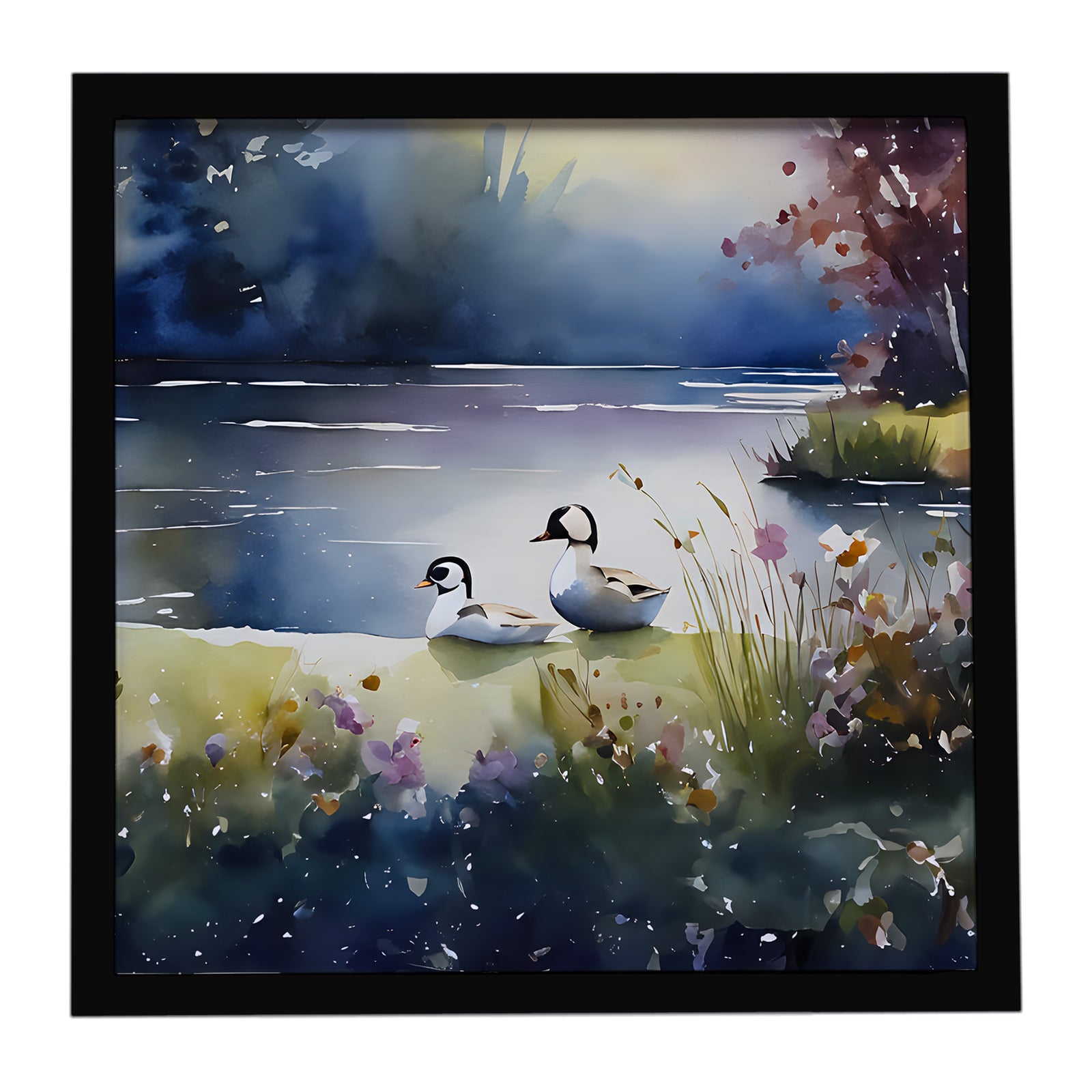 Caroline's Treasures Bufflehead Framed Metal Print