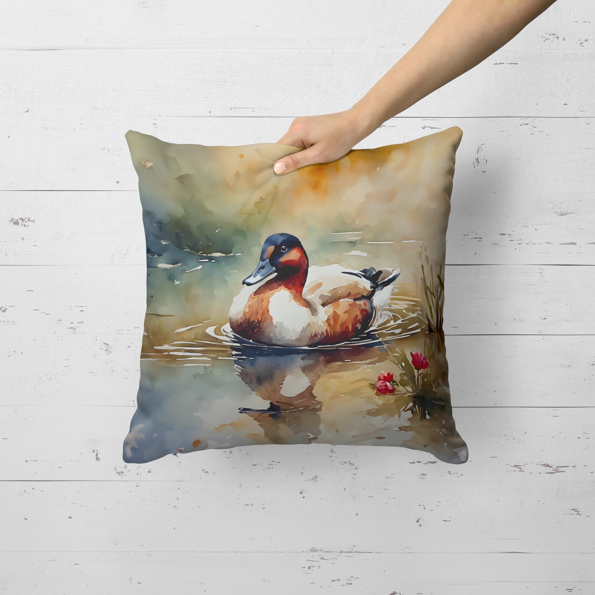 Buy this Canvasback Throw Pillow