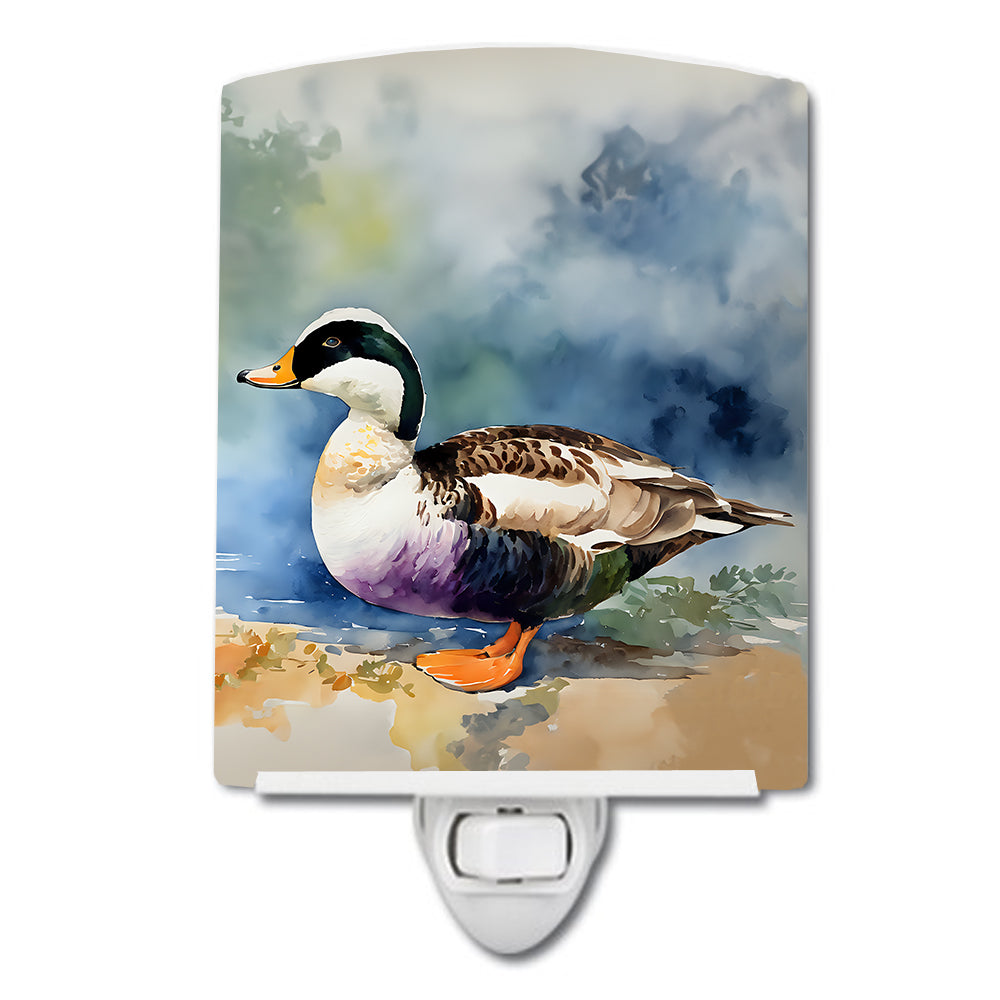 Buy this Common Eider Duck Ceramic Night Light