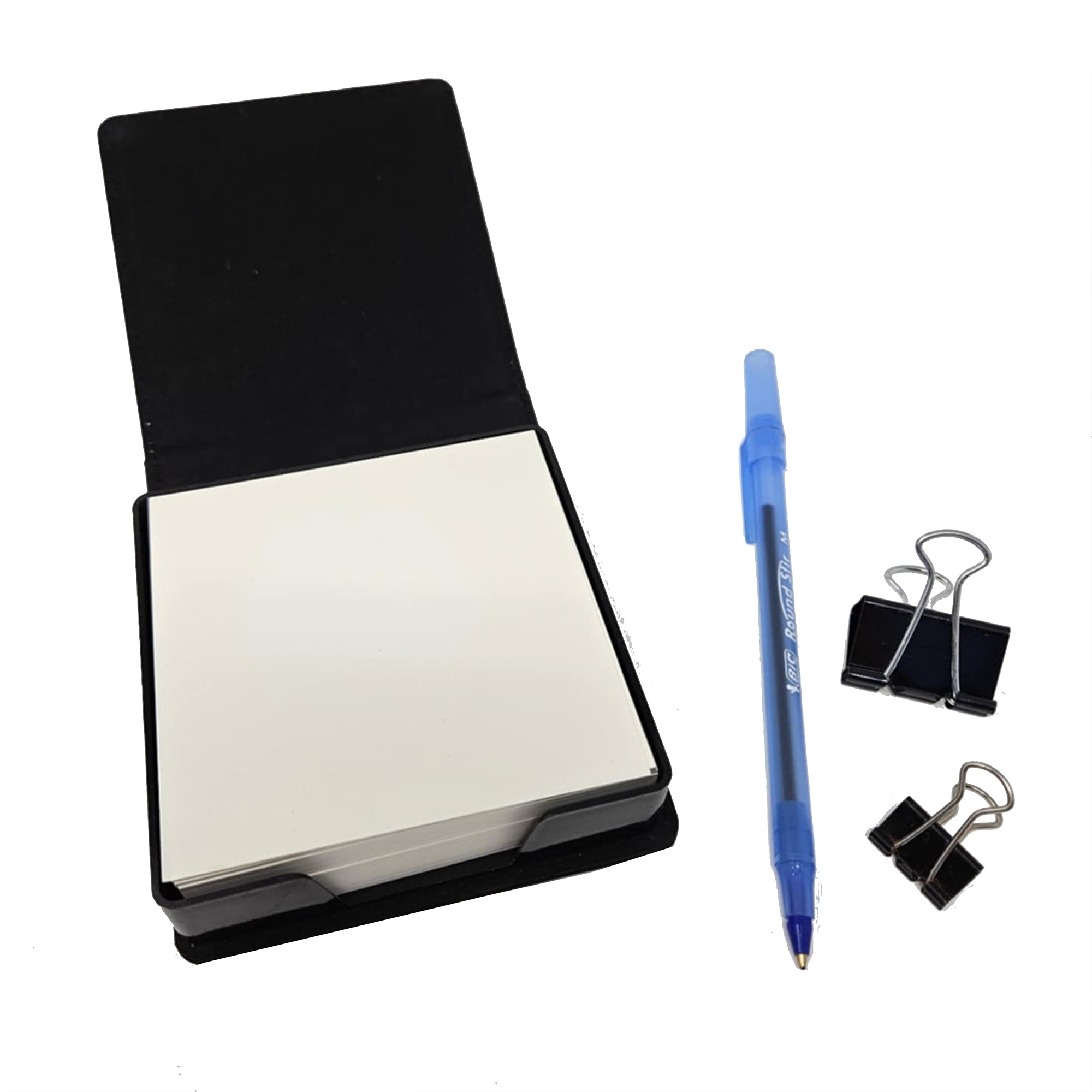 Common Eider Duck PU Leather Note Paper Holder