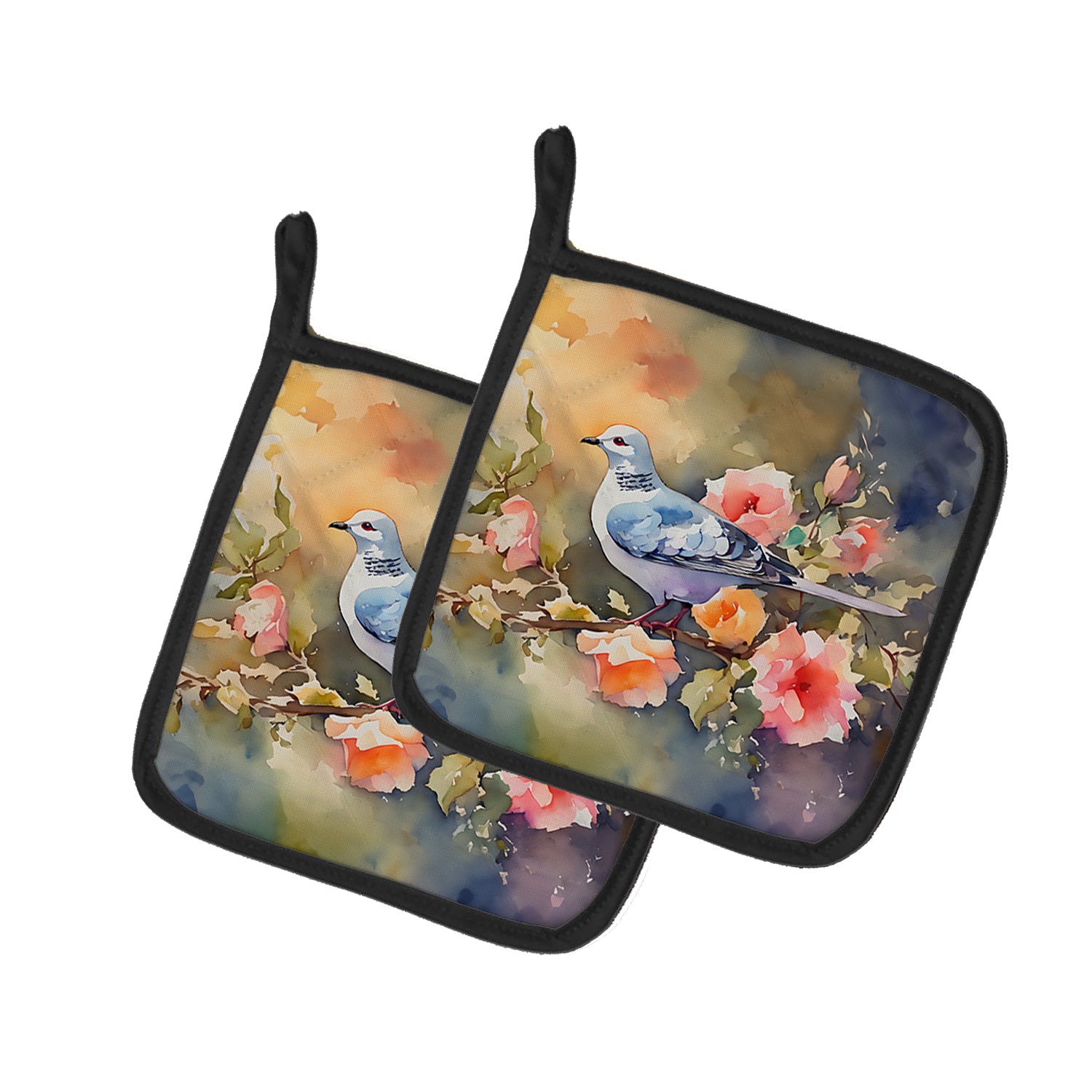 Buy this Dove Pair of Pot Holders