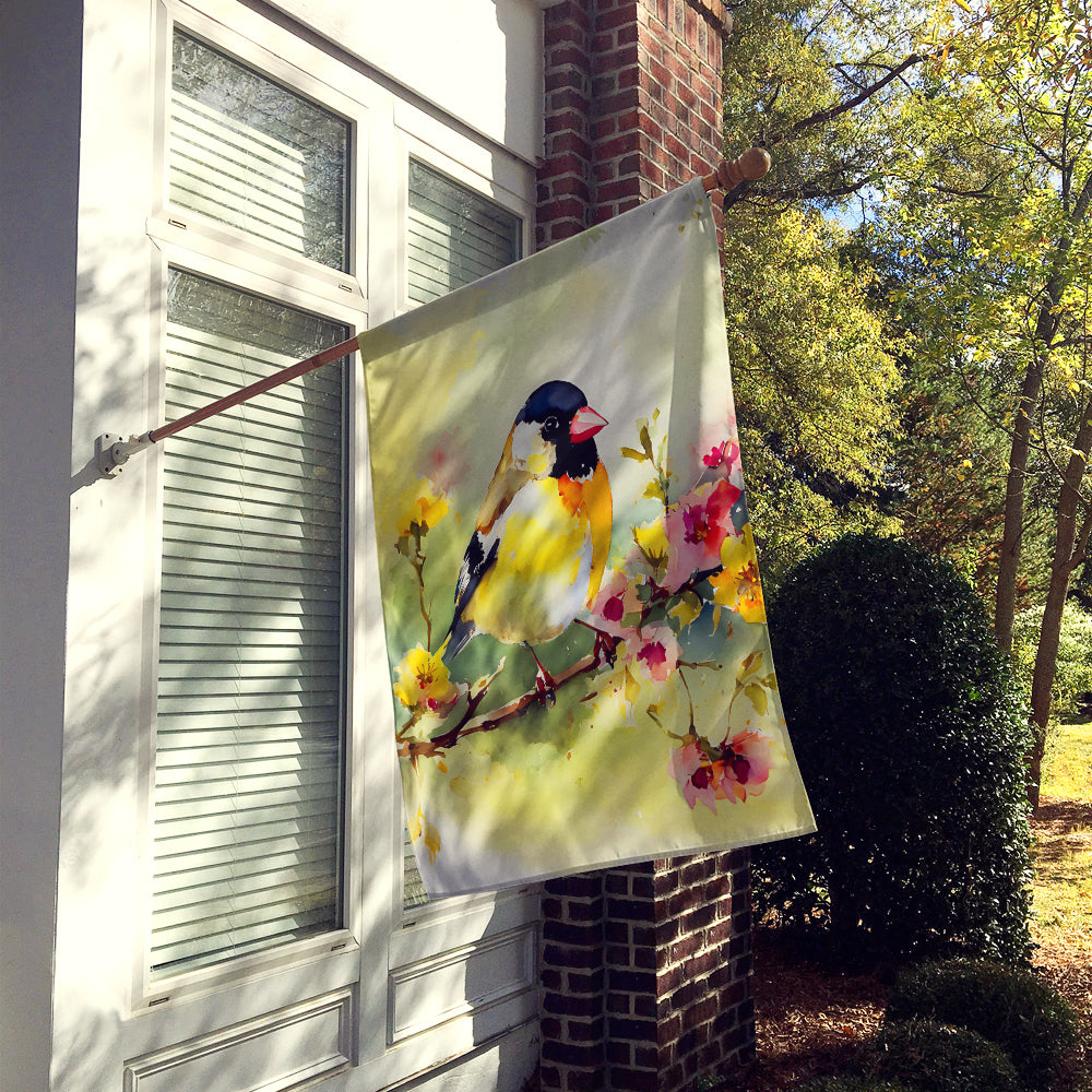 Caroline's Treasures Goldfinch House Flag