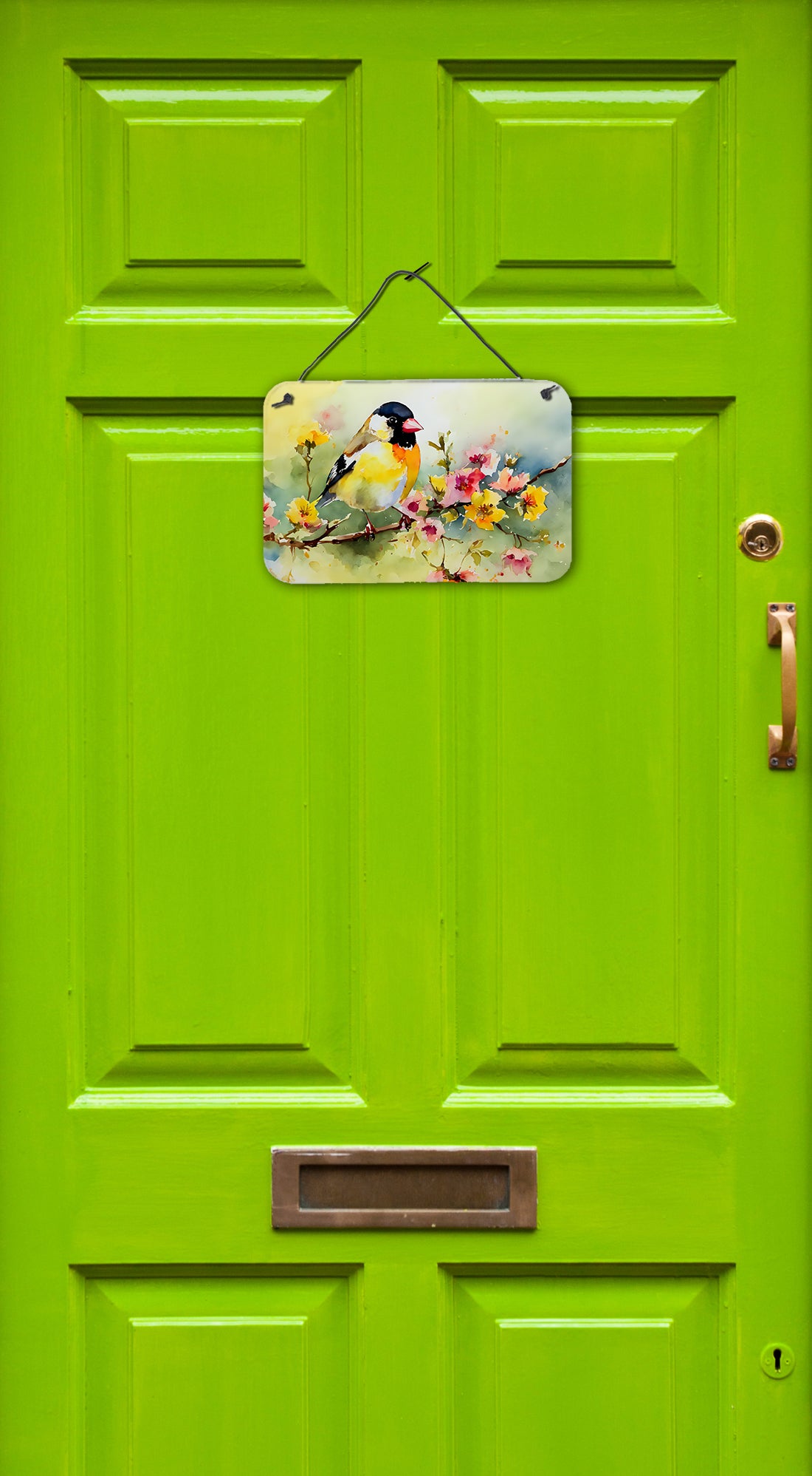 Caroline's Treasures Goldfinch Wall or Door Hanging Prints