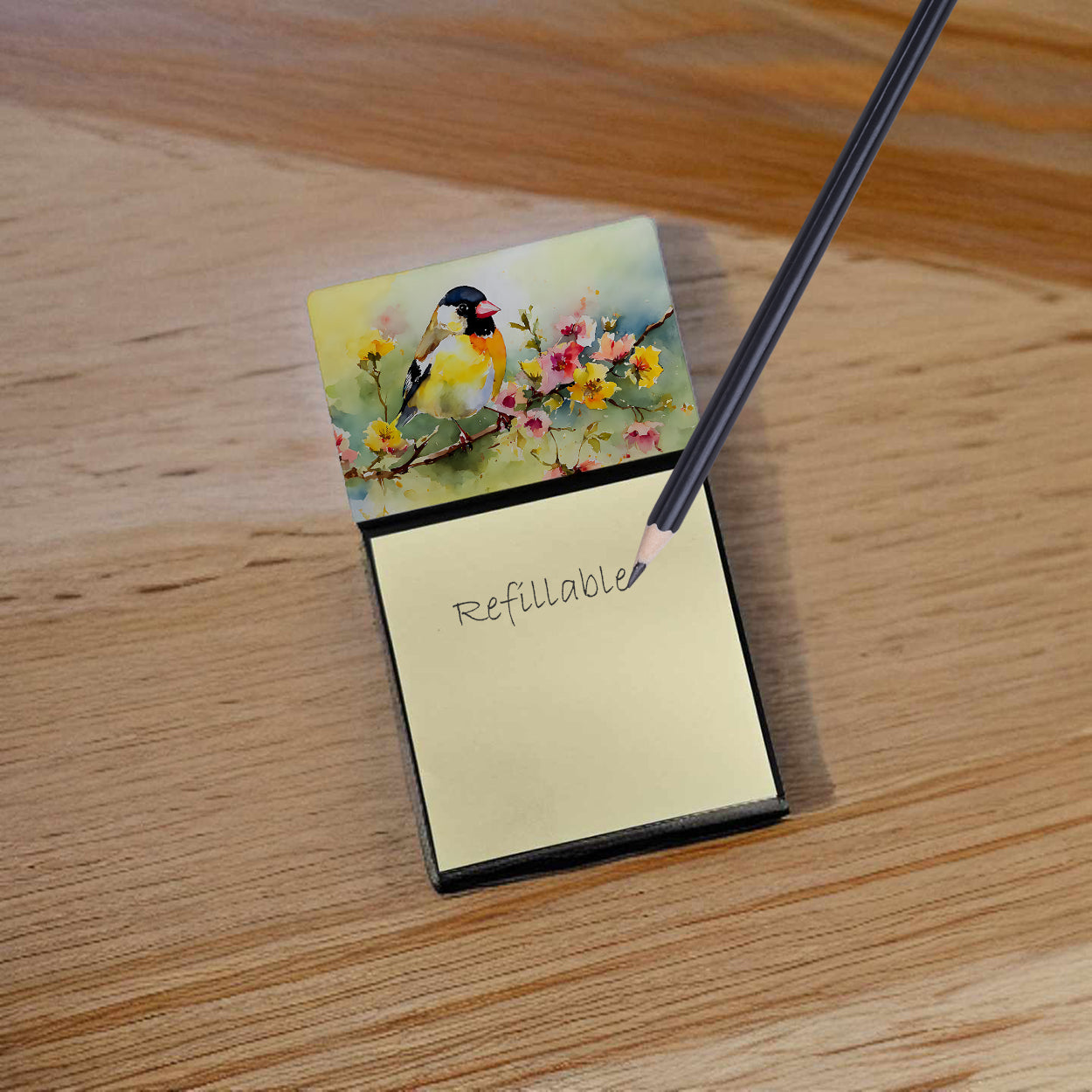 Buy this Goldfinch Sticky Note Holder