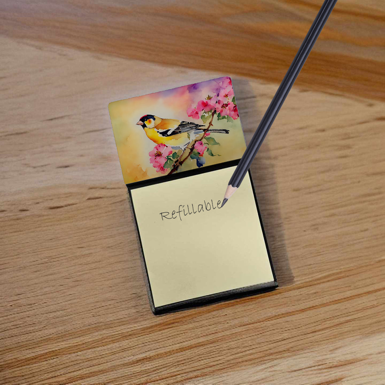Buy this Goldfinch Sticky Note Holder