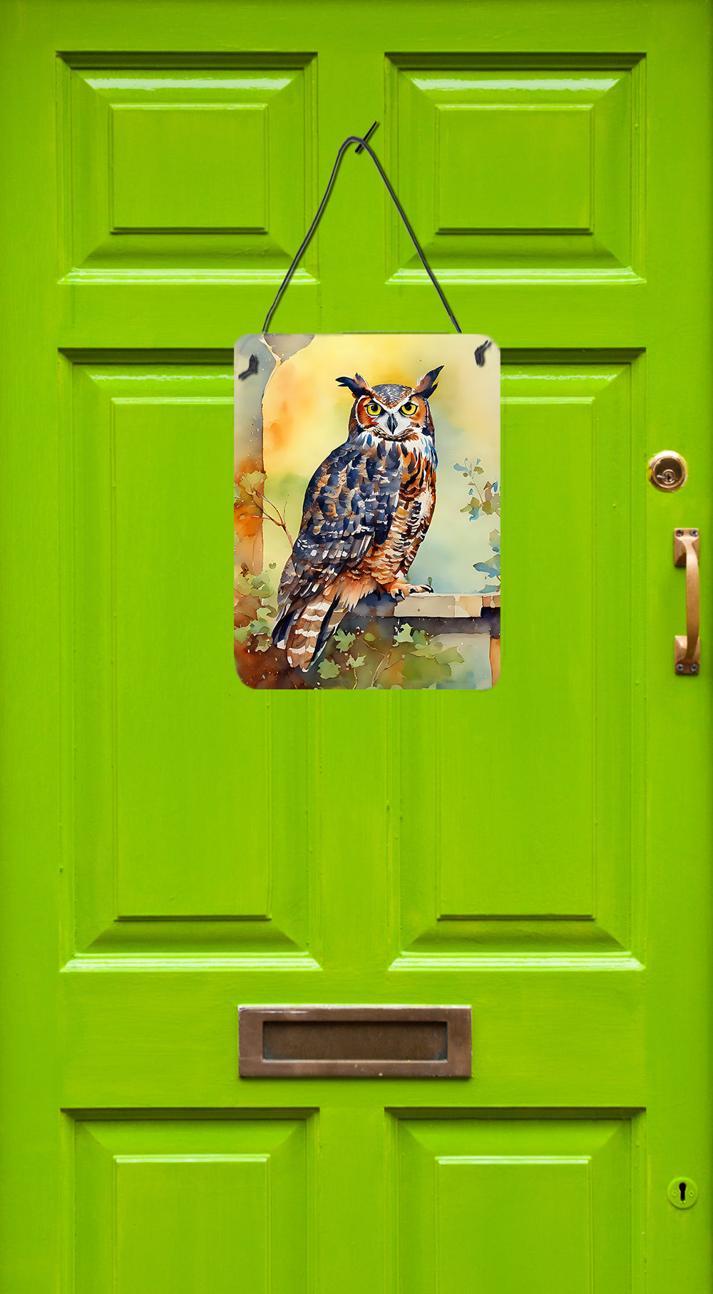 Buy this Great Horned Owl Wall or Door Hanging Prints