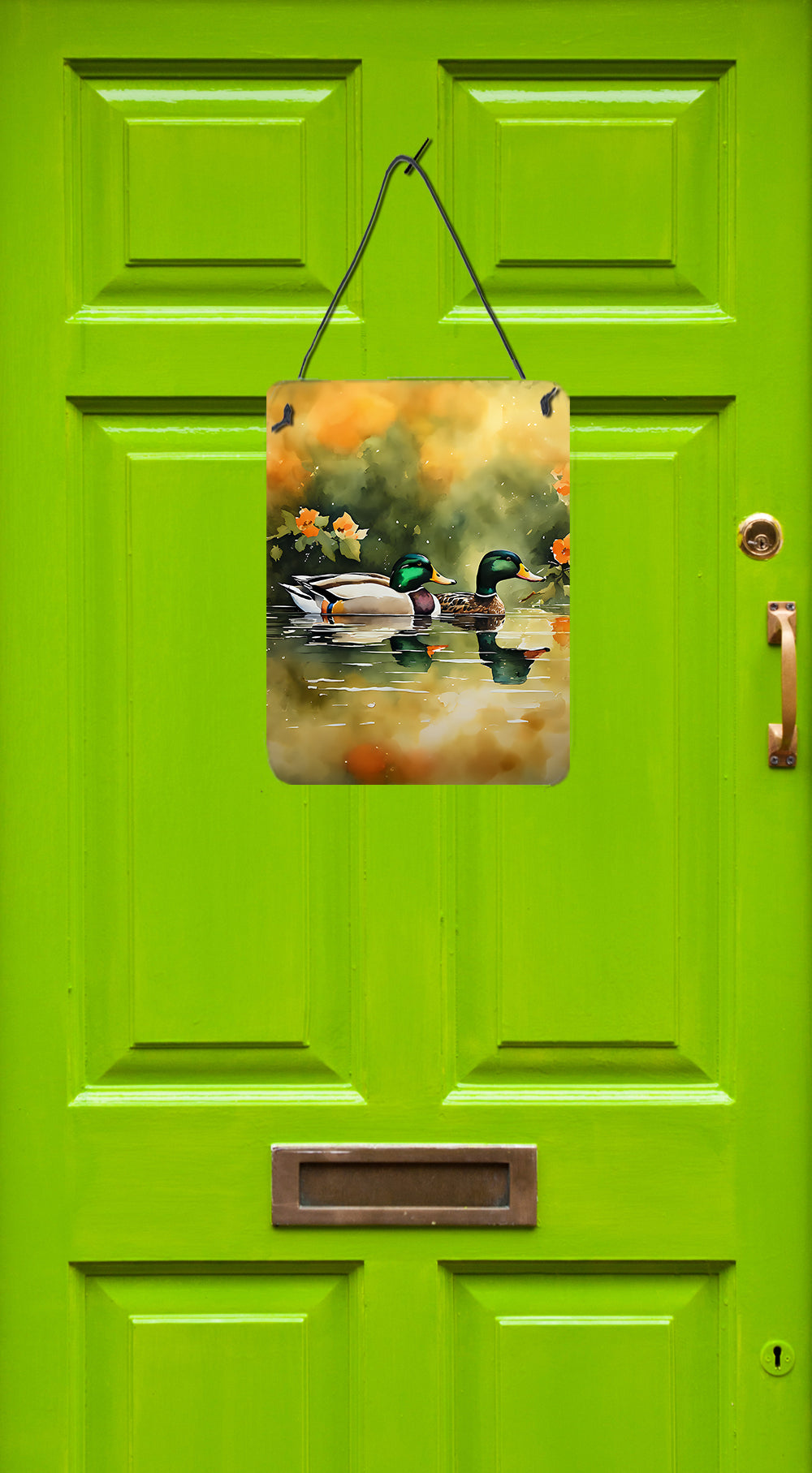 Caroline's Treasures Mallard Wall or Door Hanging Prints