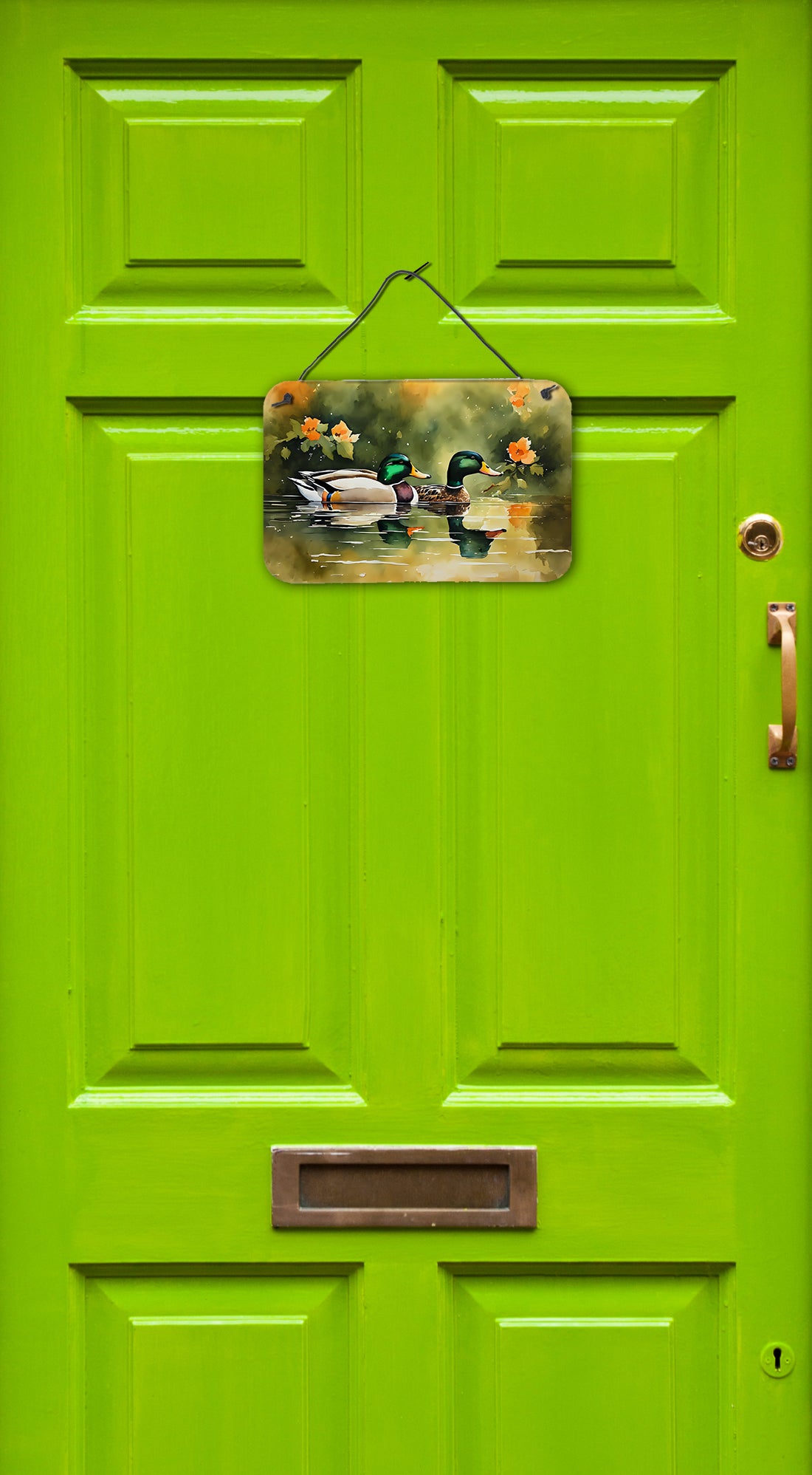 Caroline's Treasures Mallard Wall or Door Hanging Prints