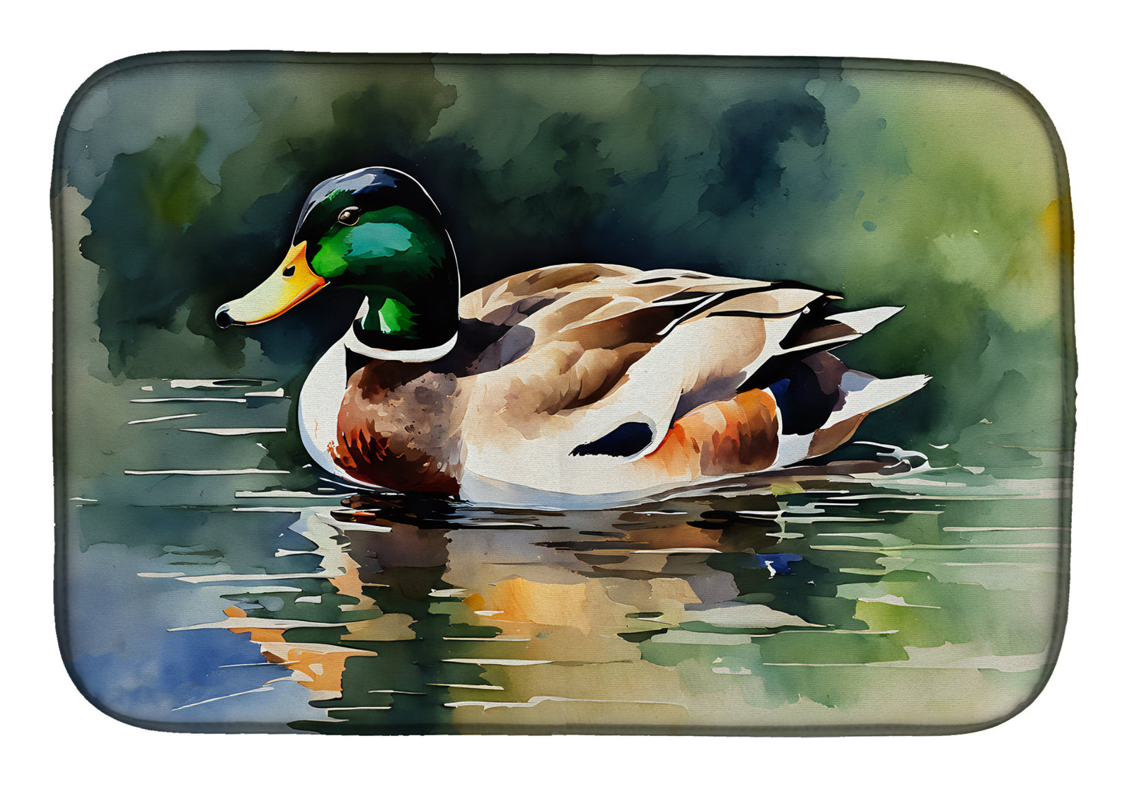 Caroline's Treasures Mallard Dish Drying Mat
