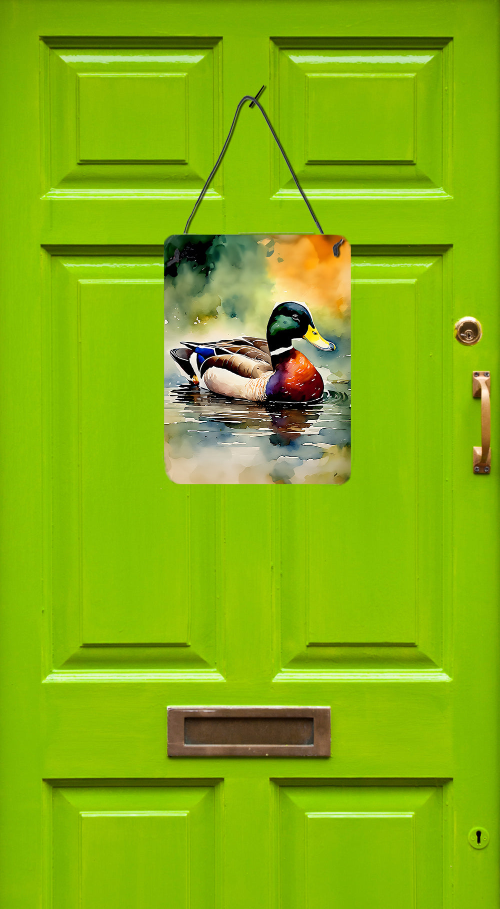 Caroline's Treasures Mallard Wall or Door Hanging Prints