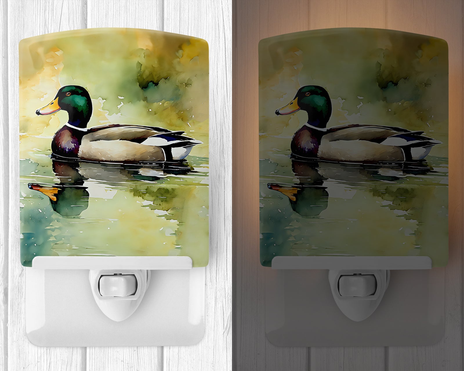 Caroline's Treasures Mallard Ceramic Night Light