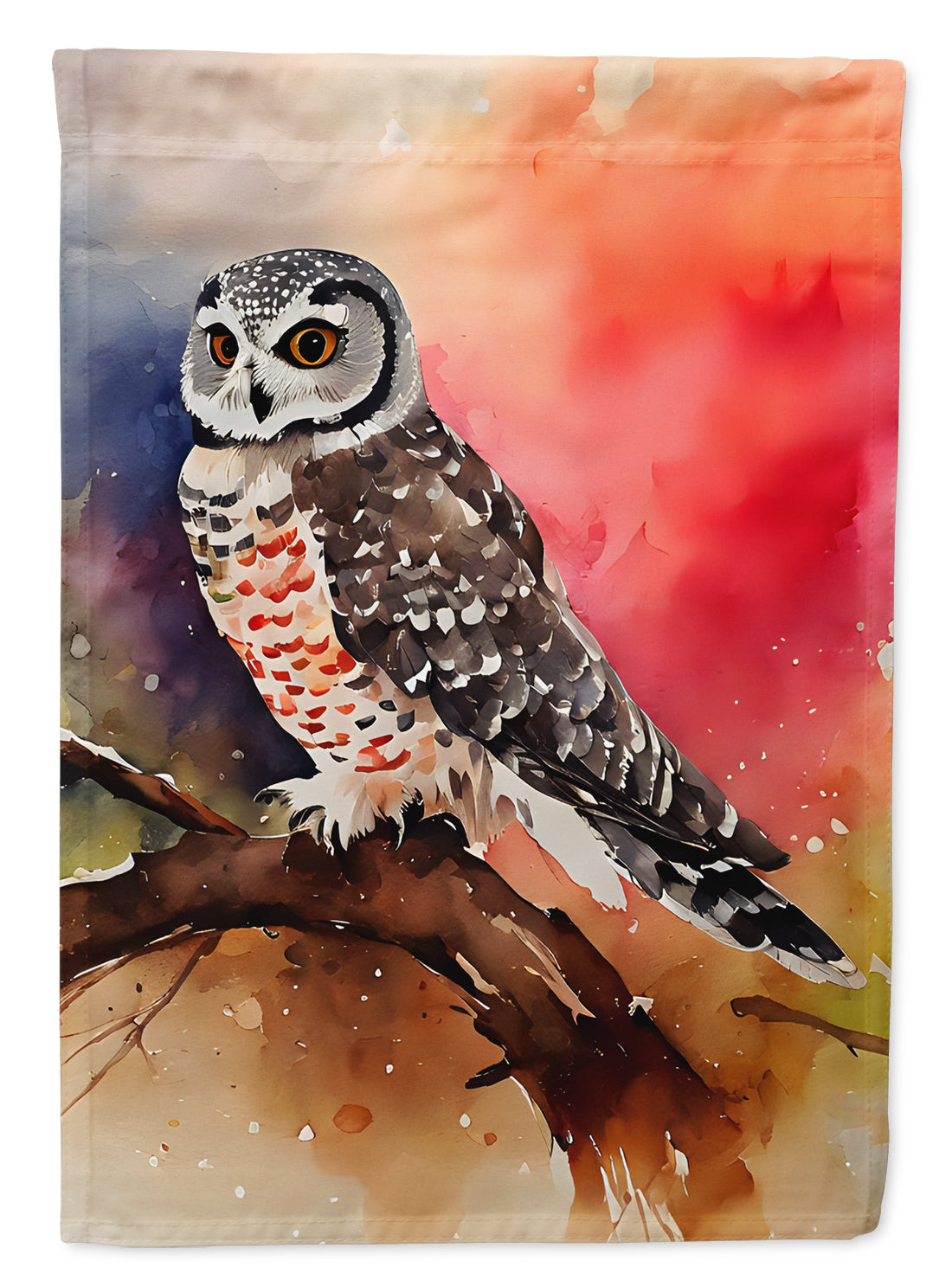 Buy this Northern Hawk Owl House Flag
