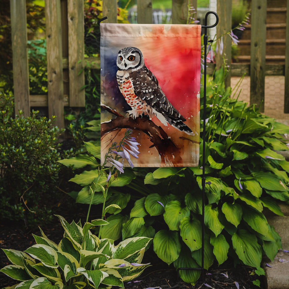 Northern Hawk Owl Garden Flag