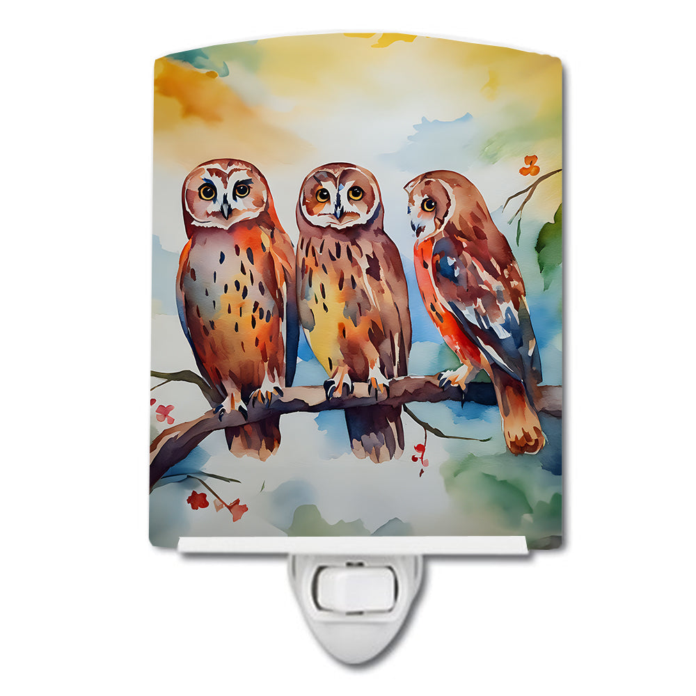 Buy this Owls Ceramic Night Light