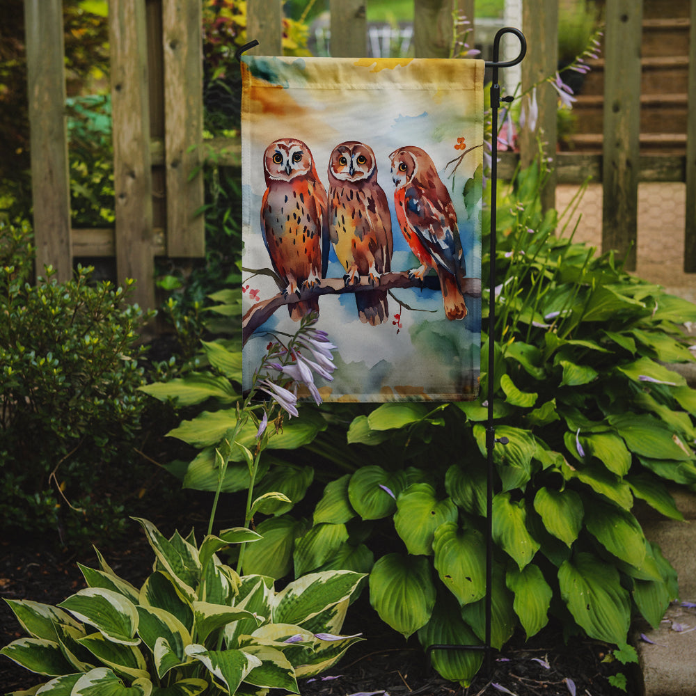 Owls Garden Flag