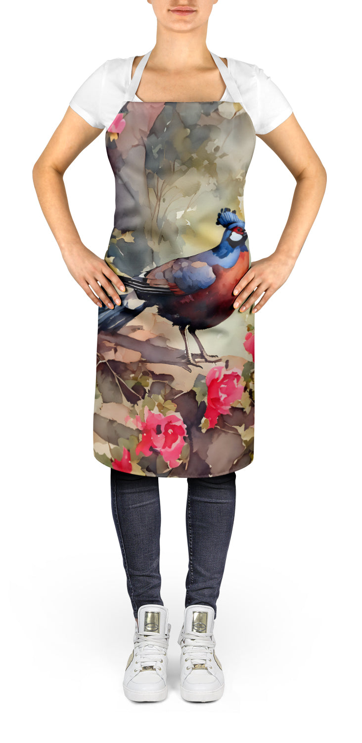 Caroline's Treasures Pheasant Apron – Artist-Designed Kitchen, BBQ & Craft Apron