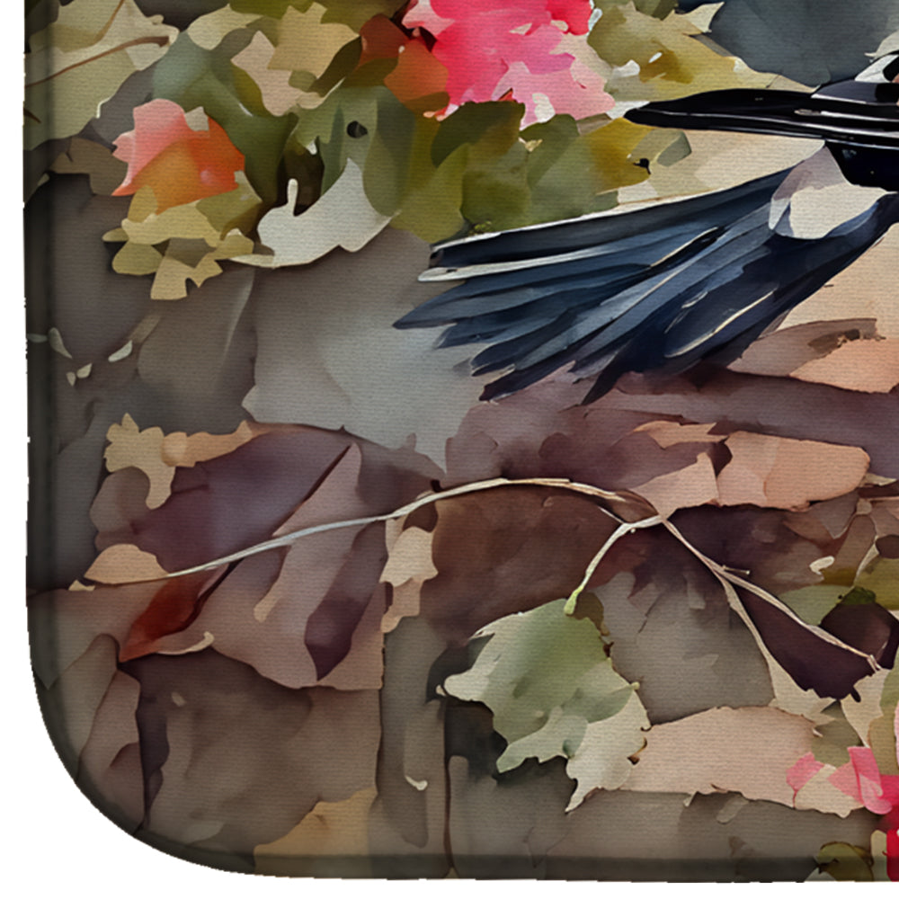 Caroline's Treasures Pheasant Dish Drying Mat