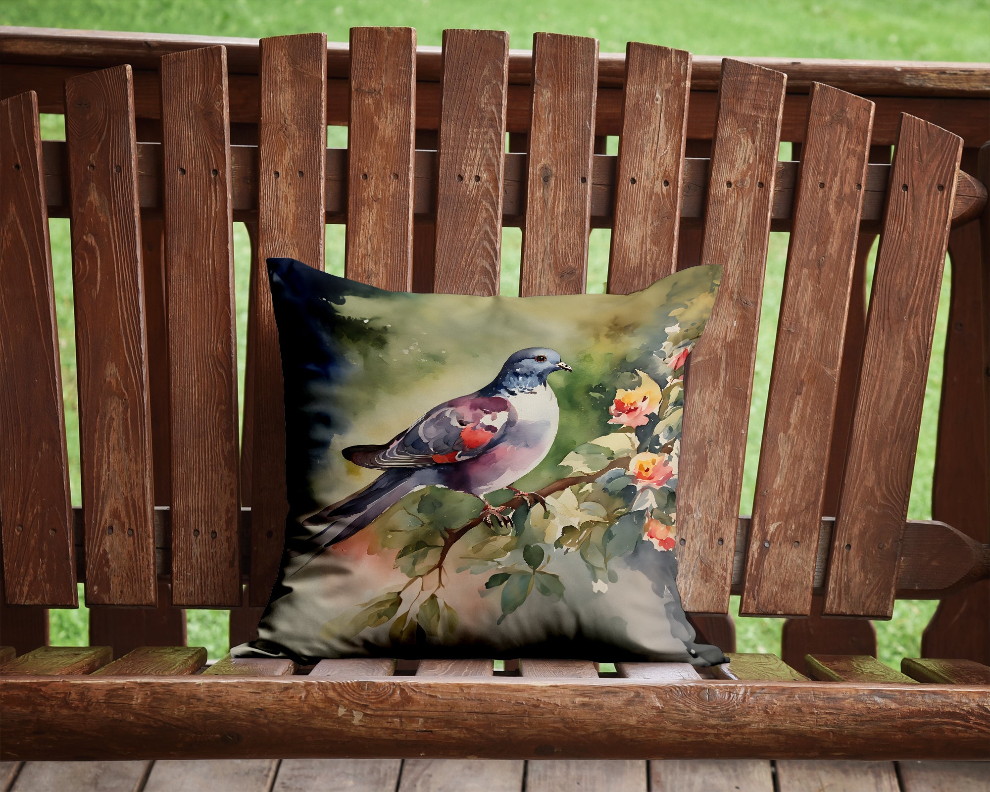 Buy this Pigeon Throw Pillow