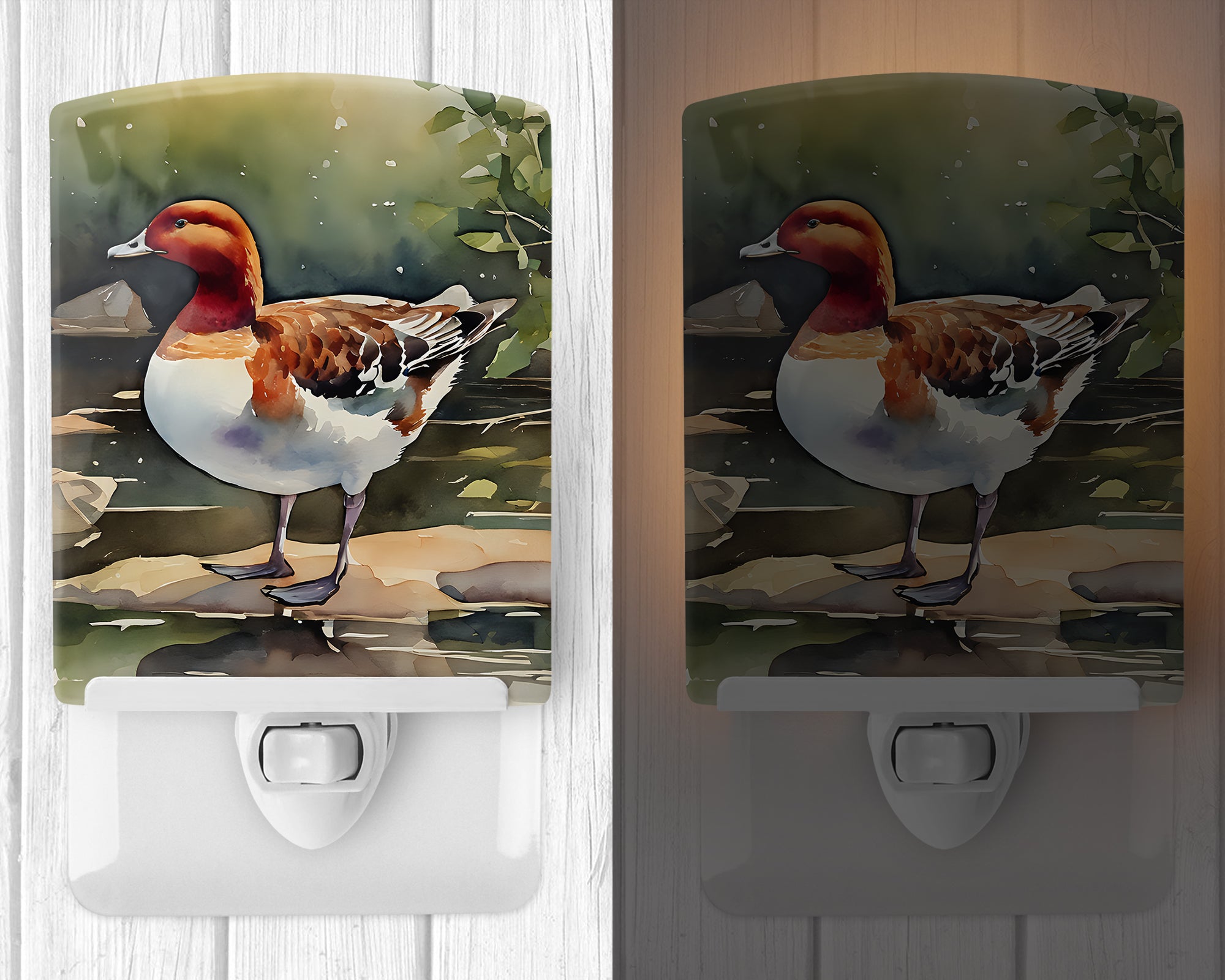 Buy this Redhead Duck Ceramic Night Light