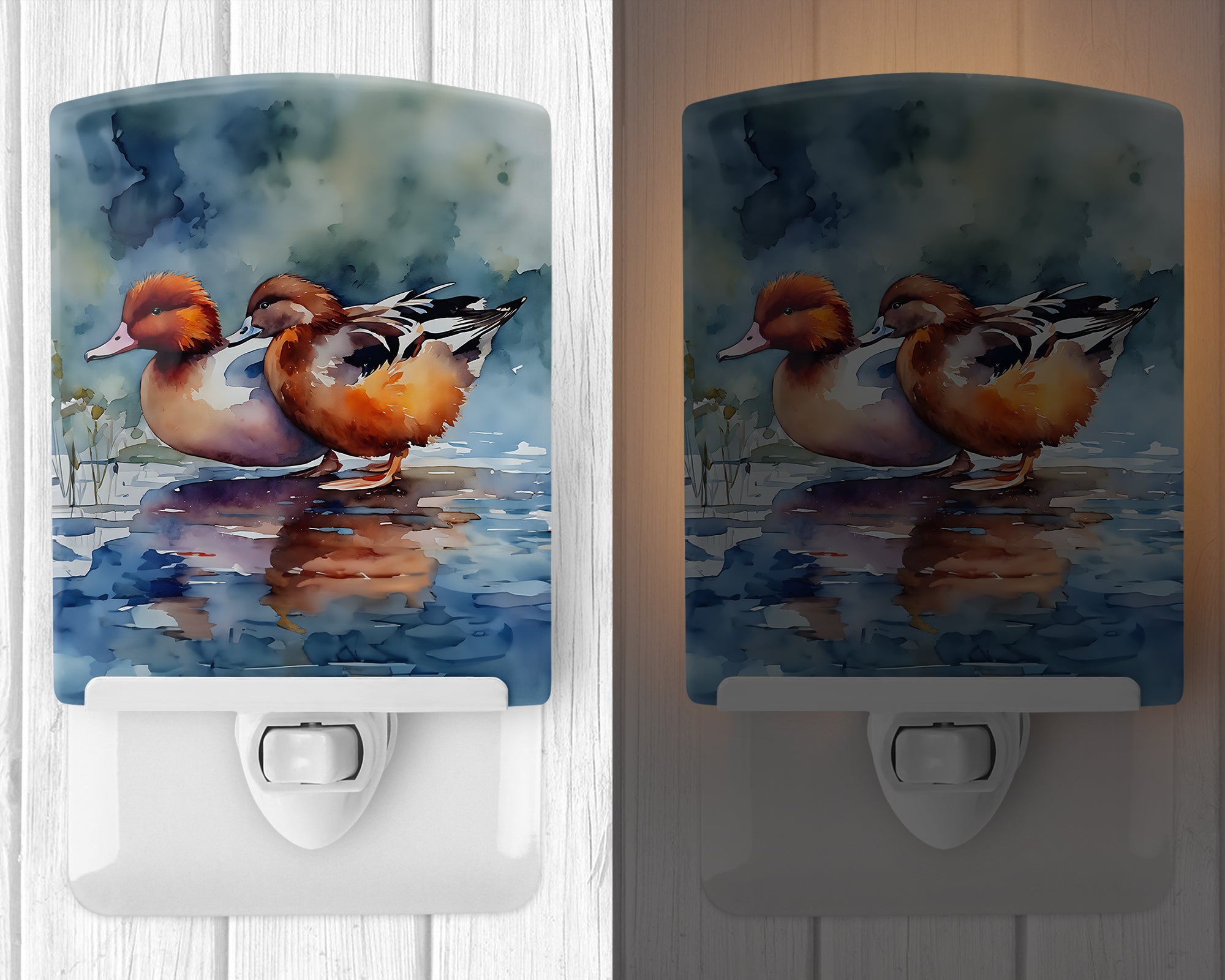 Buy this Redhead Duck Ceramic Night Light