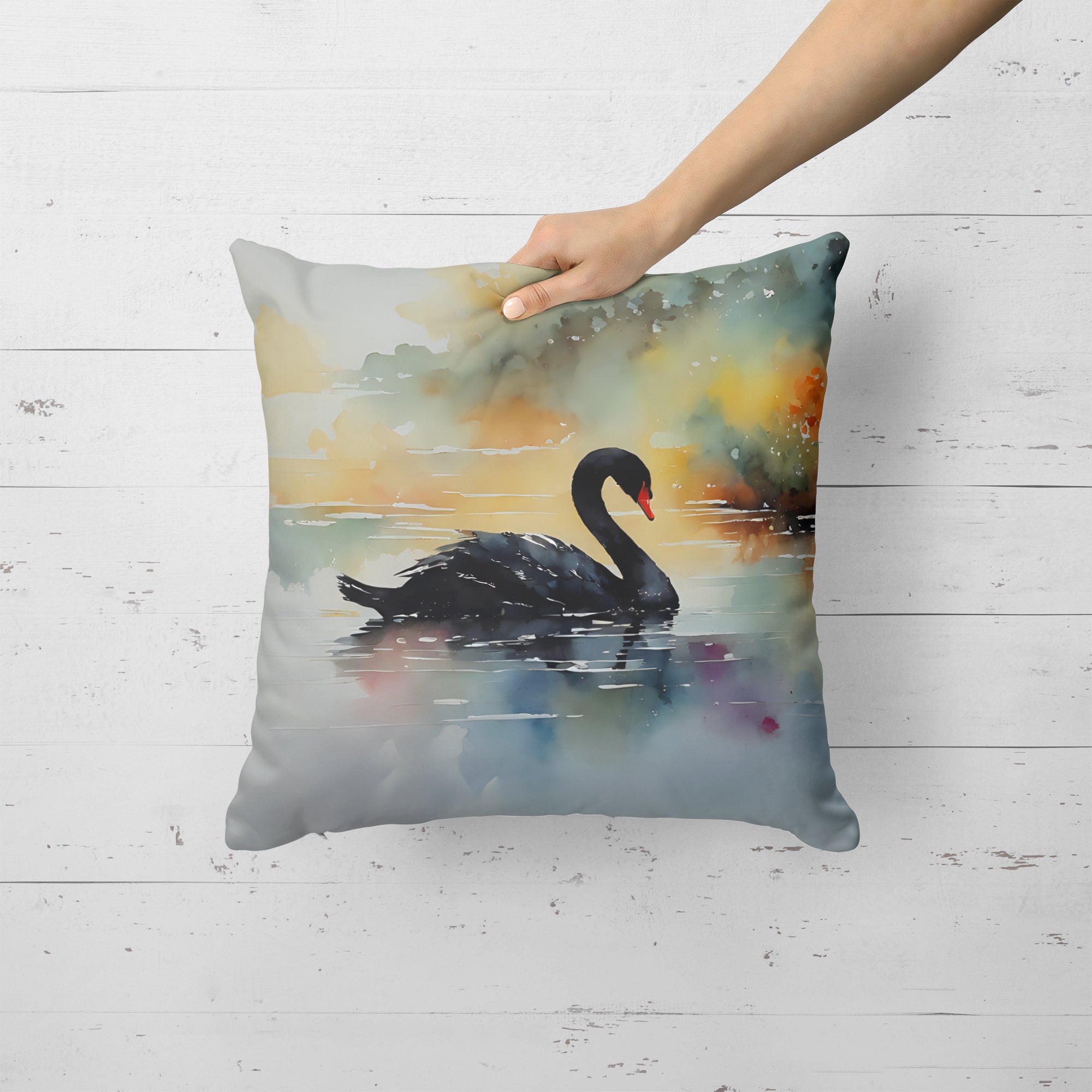 Buy this Black Swan Throw Pillow
