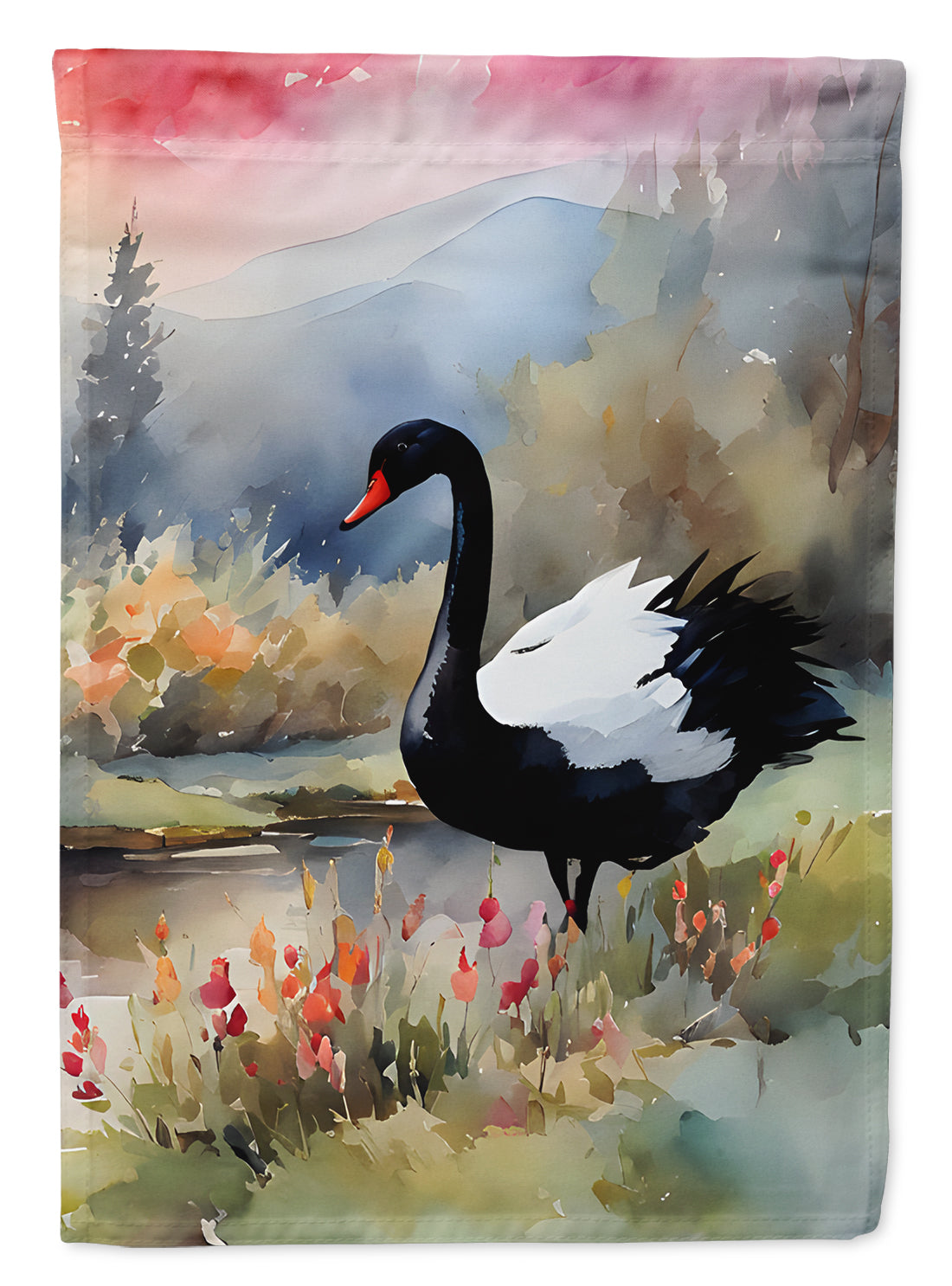 Buy this Black Swan Garden Flag