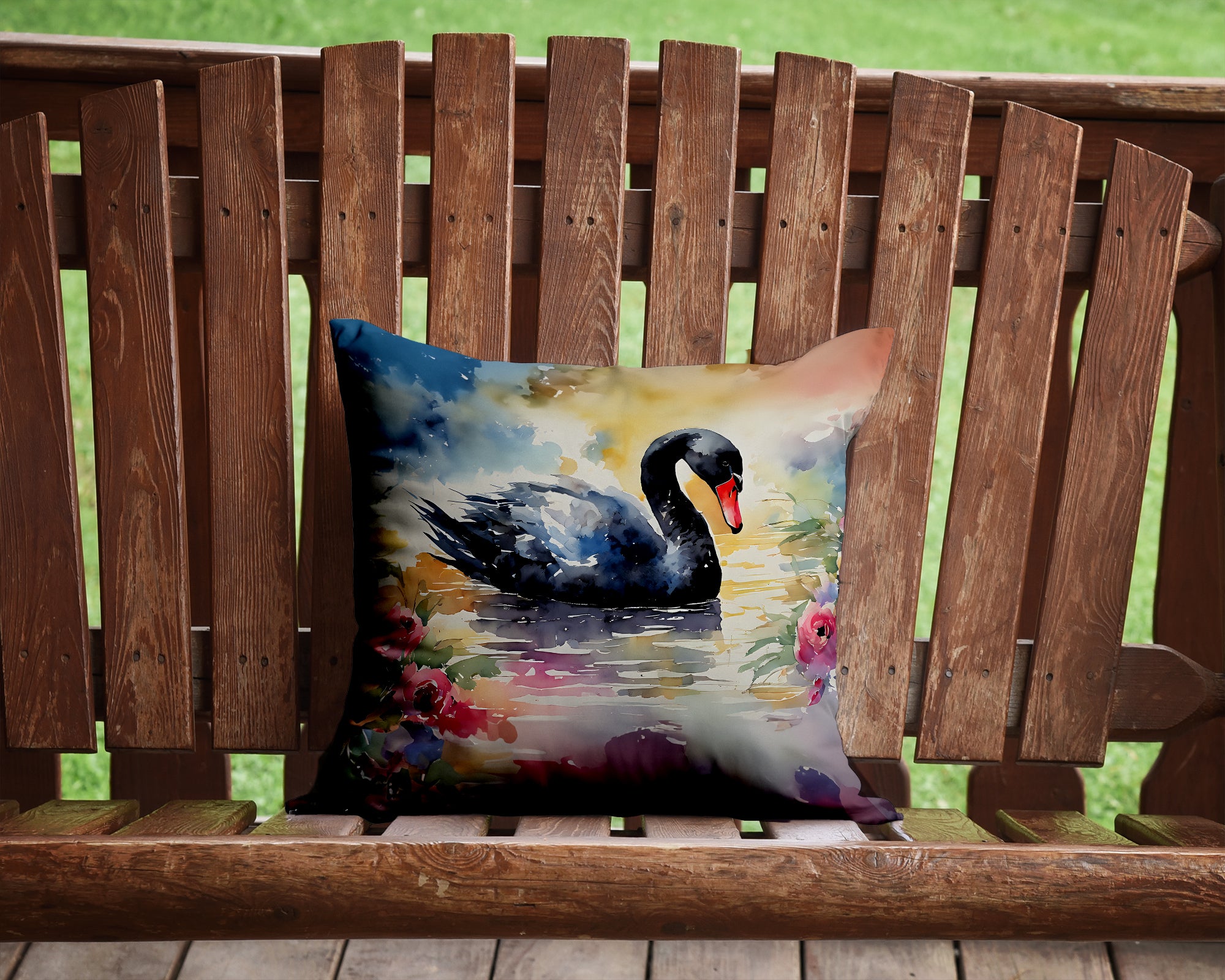 Buy this Black Swan Throw Pillow