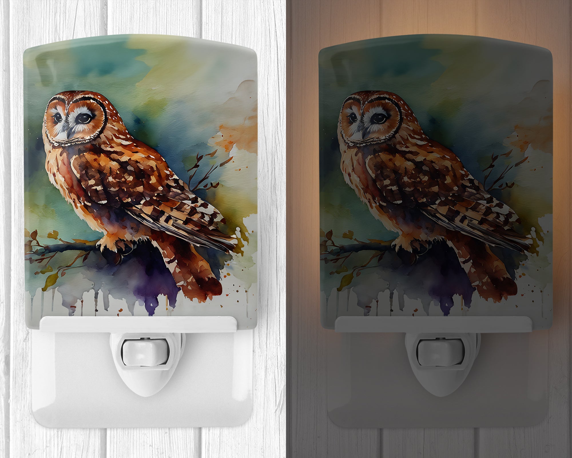 Buy this Tawny Owl Ceramic Night Light