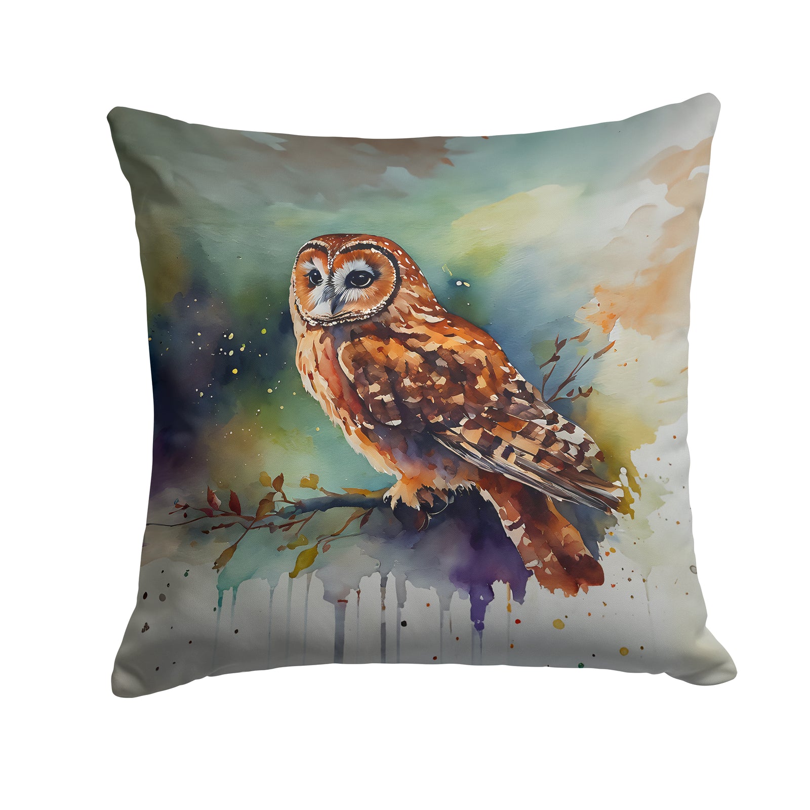 Buy this Tawny Owl Throw Pillow