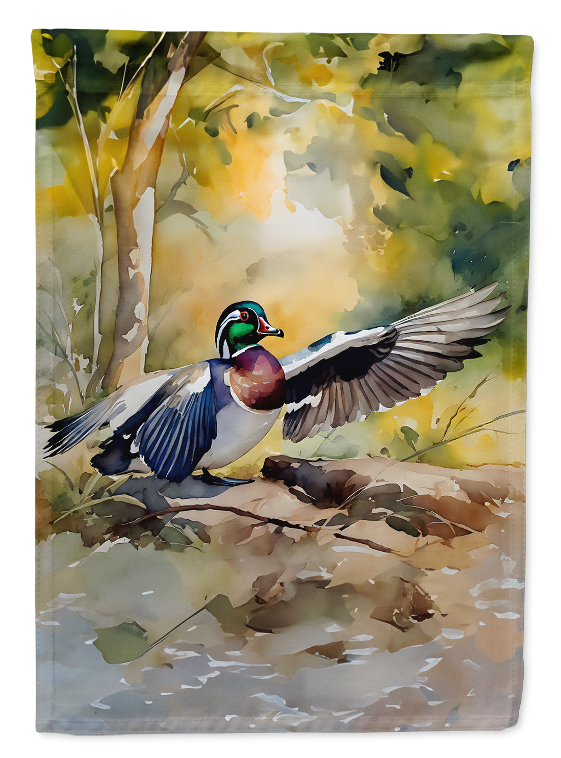 Buy this Wood Duck House Flag