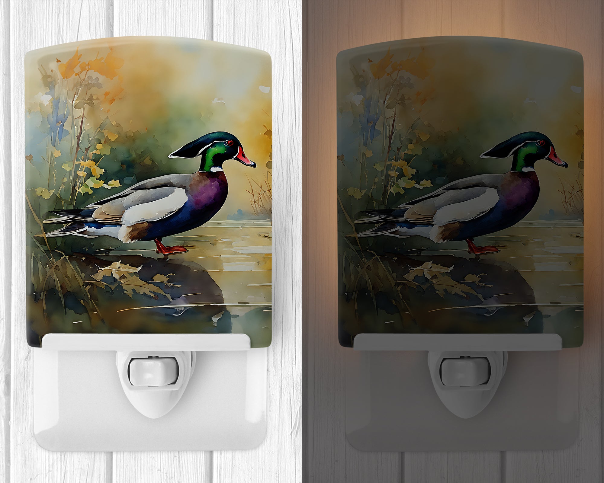 Buy this Wood Duck Ceramic Night Light