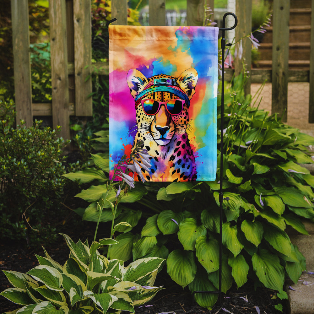 Hippie Animal Cheetah Garden Flag