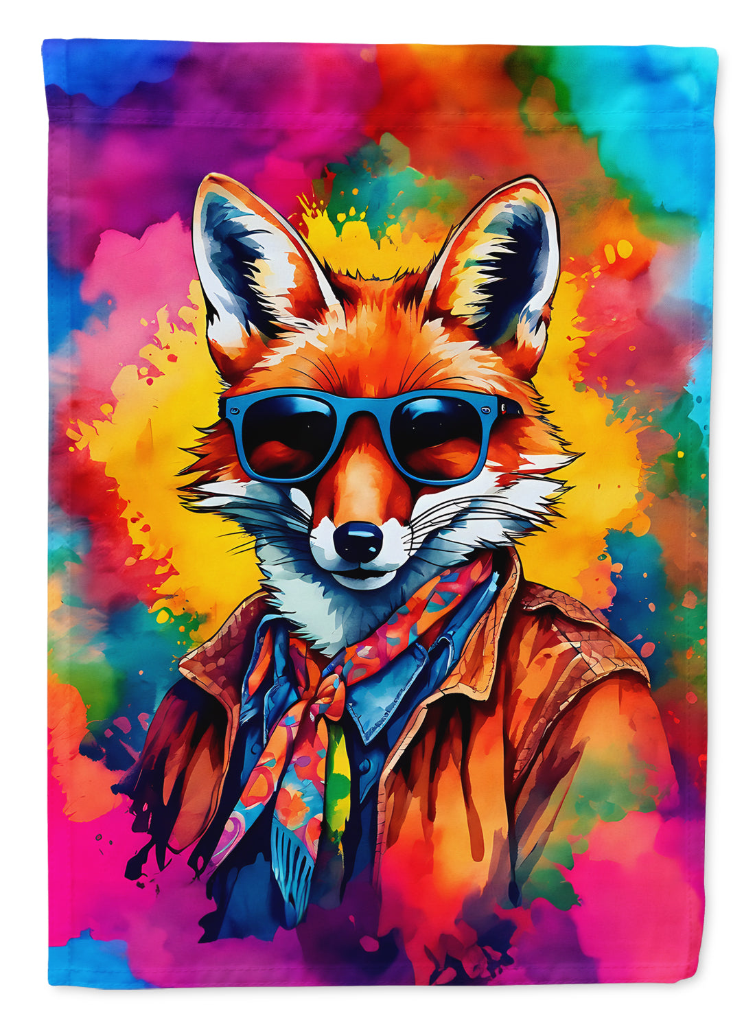 Buy this Hippie Animal Fox House Flag